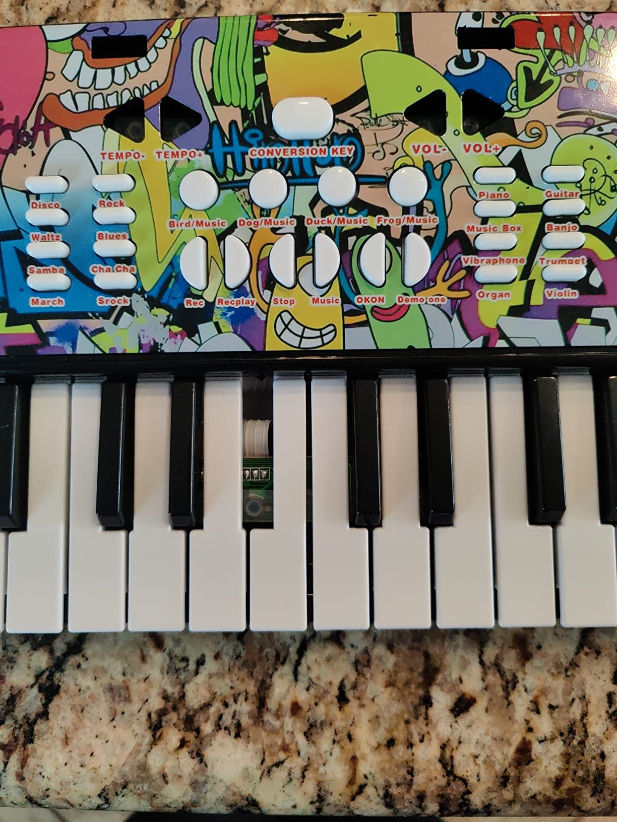 Kids Keyboard Piano, 37 Keys Electric Piano with Music Stand, Microphone customer photo 2