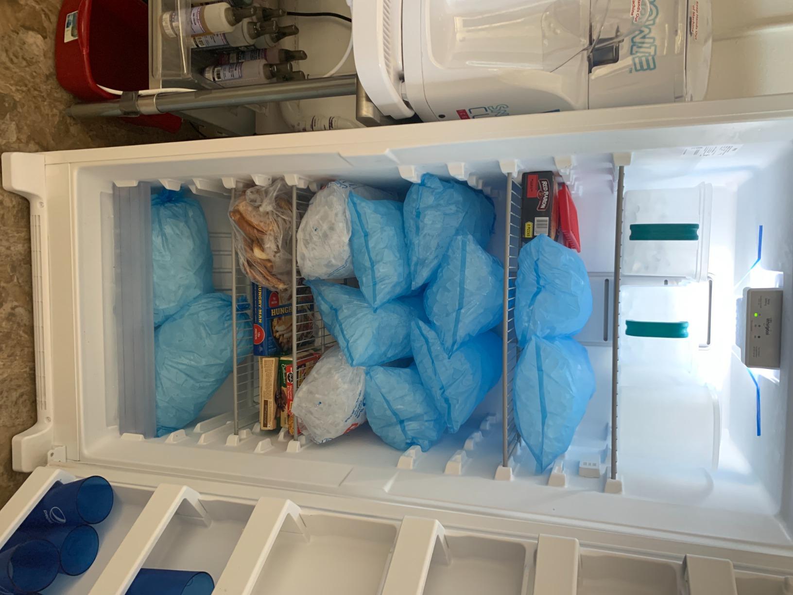EUHOMY Commercial Ice Maker Machine, 100lbs/24H Stainless Steel Under Counter ice Machine with 33lbs Ice Storage Capacity, Freestanding Ice Maker. customer photo 2