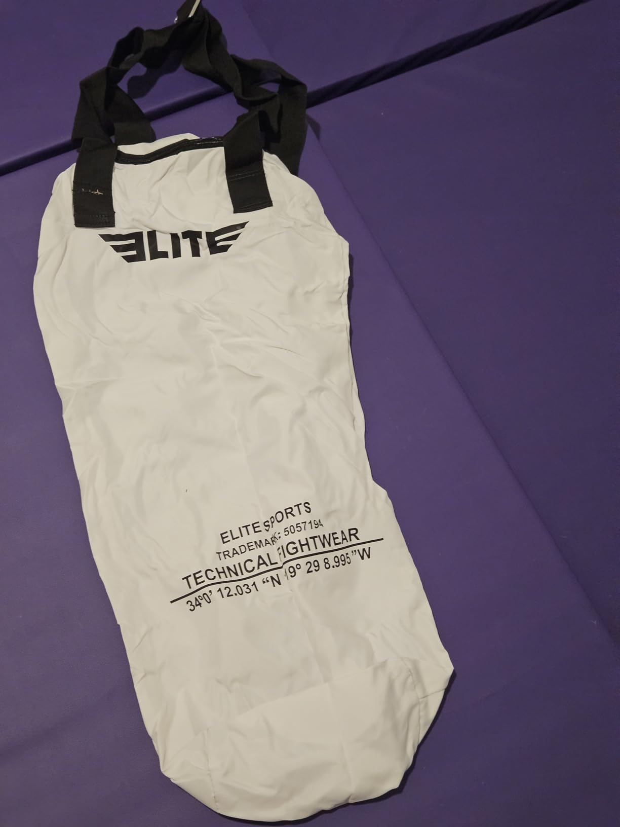 Elite Sports Boxing Bag 4 FT – Heavy Duty Canvas Punching Bag with Straps for Boxing, Training, MMA, Muay Thai, Kickboxing, Martial Arts & Fitness – UNFILLED Heavy Bag customer photo 2