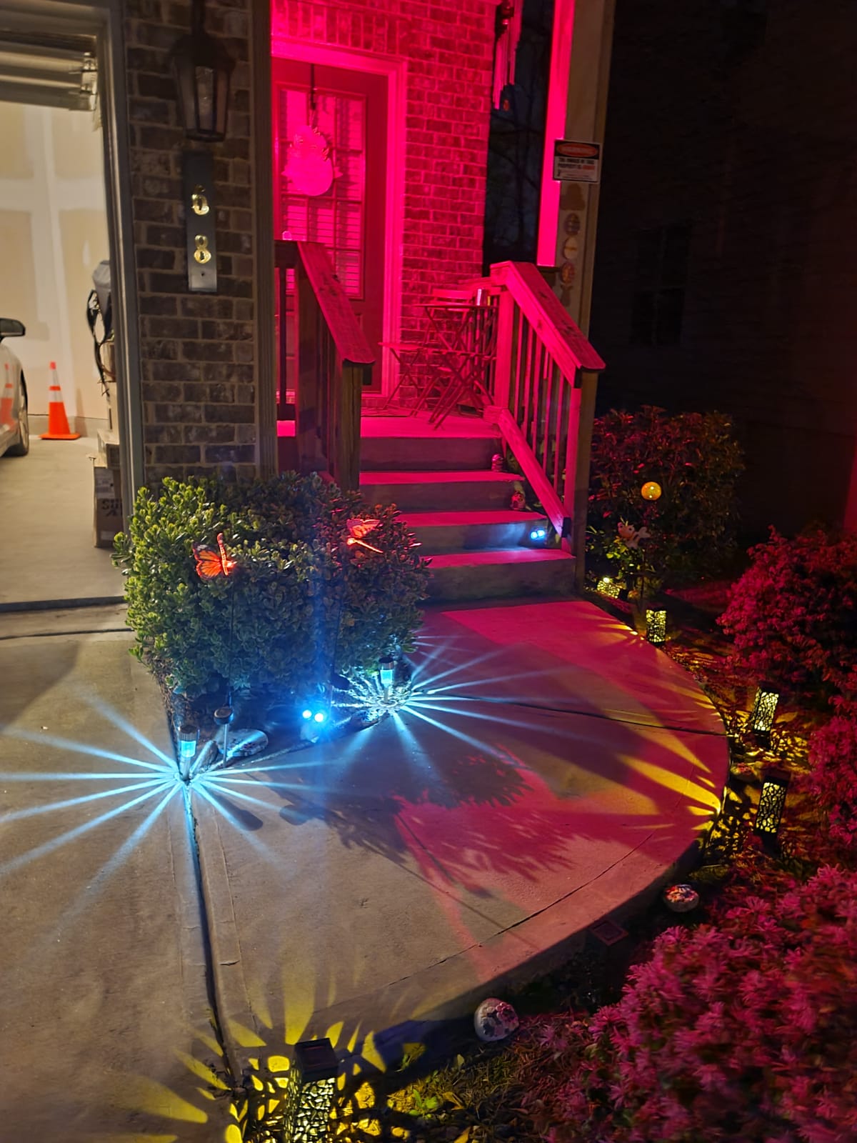 SOLPEX 16 Pack Solar Lights Outdoor, Stainless Steel Solar Pathway Lights customer photo 2