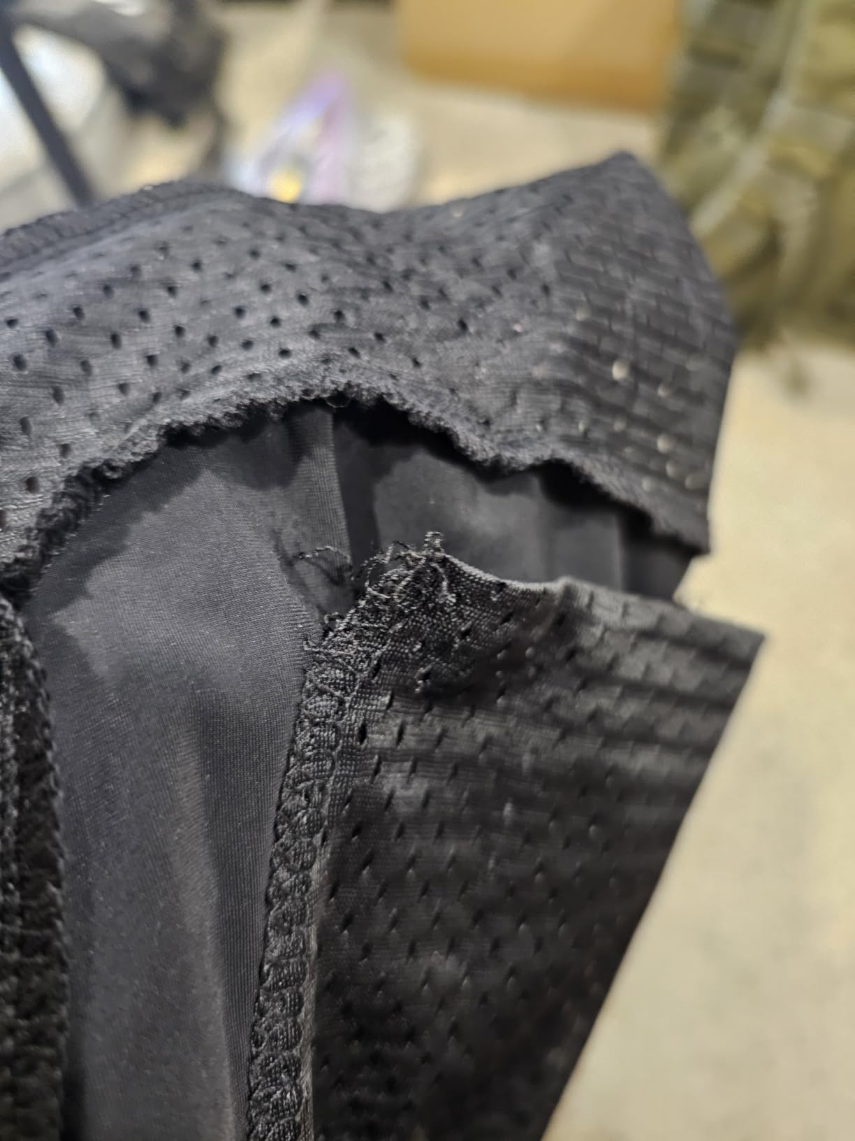 WICKED STOCK Mesh Armored Motorcycle Shirt for Men and Women-CE Level 2-Soft and Stretchy Lightweight-Removable Padding Black customer photo 2