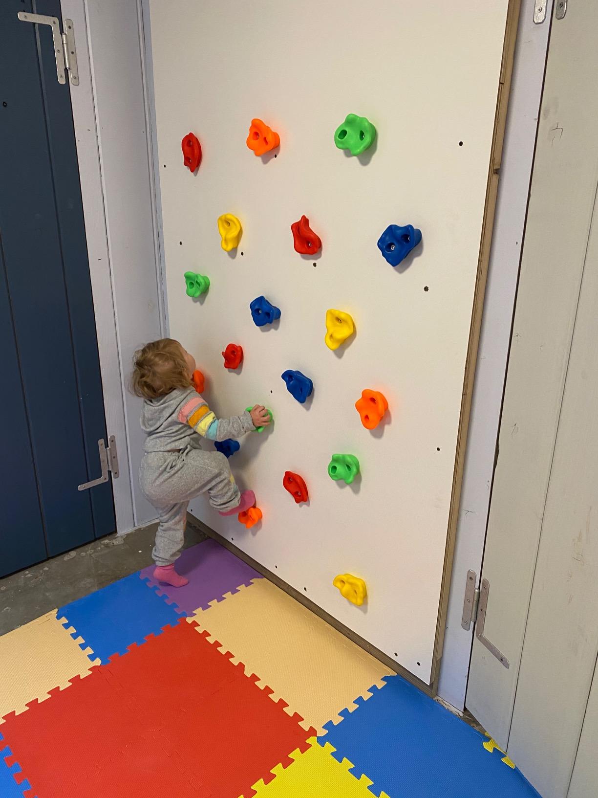 Rock Climbing Holds, Colorful Textured Wall Rocks with Hardware customer photo 2