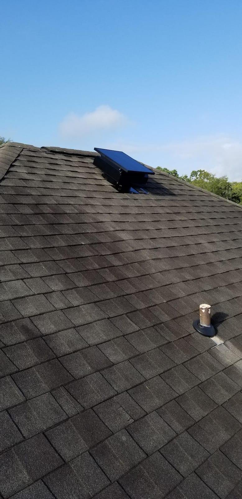 Remington Solar Builder Series 40 Watt Solar Attic Fan - Includes 110V Adapter for auto-Run Night time Operation customer photo 1