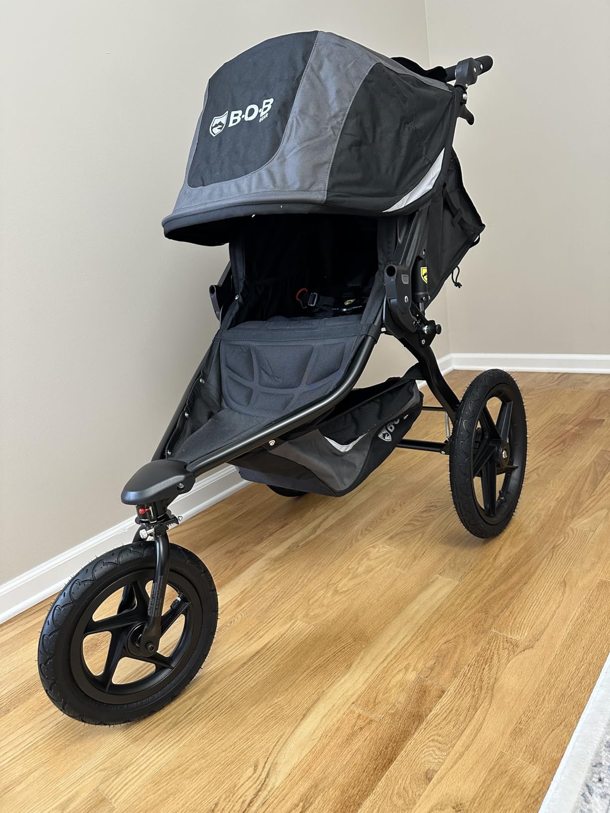 BOB Gear Revolution Flex 3.0 Duallie Jogging Stroller — Graphite Black customer photo 1