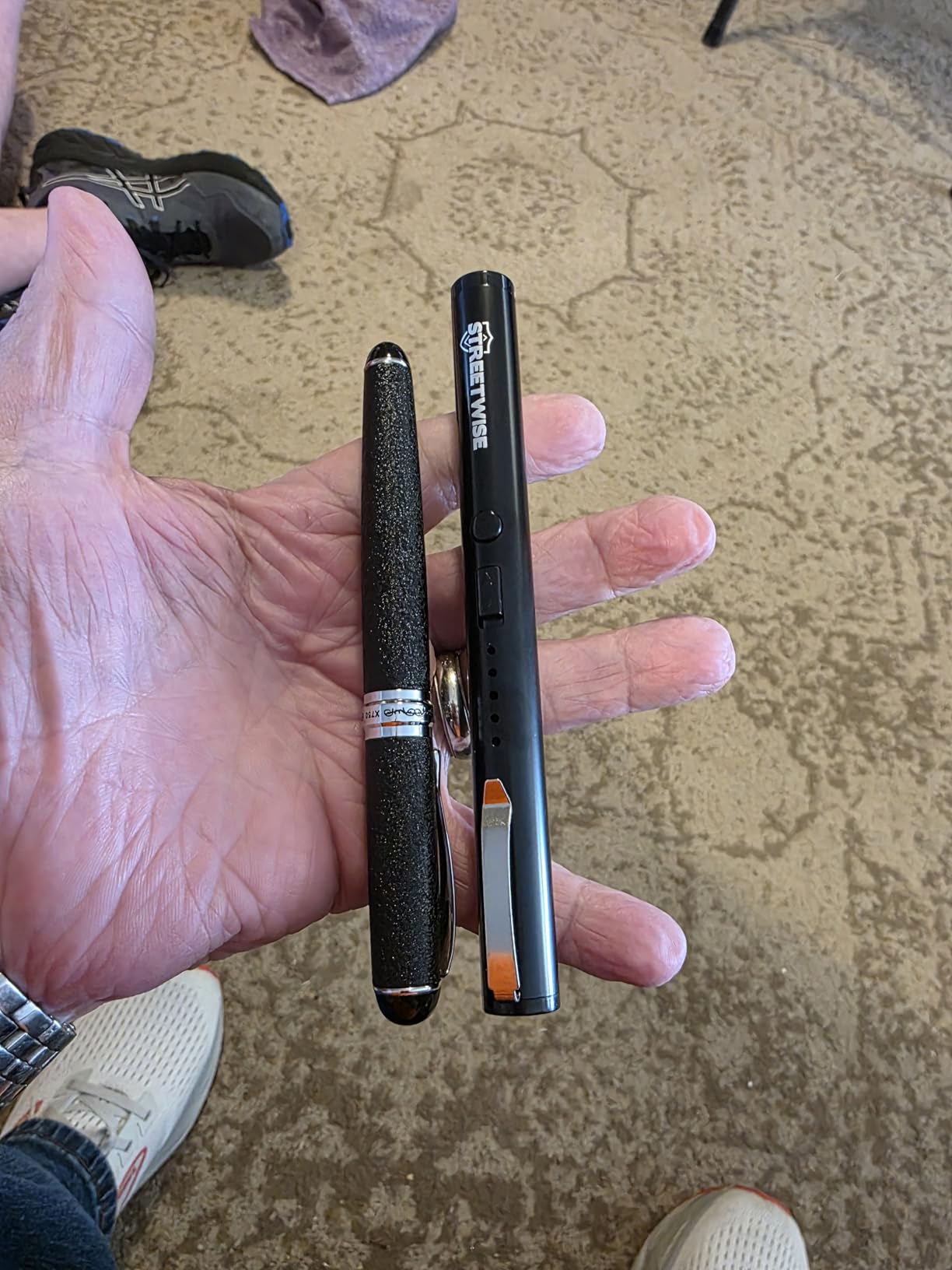 Streetwise Pain Pen 25,000,000 Volts Stun Gun for Self Protection - Tactical Stun Pen for Women and Men, USB Rechargeable, Battery Indicator, Durable Clip, Compact and Concealable for Protection customer photo 1