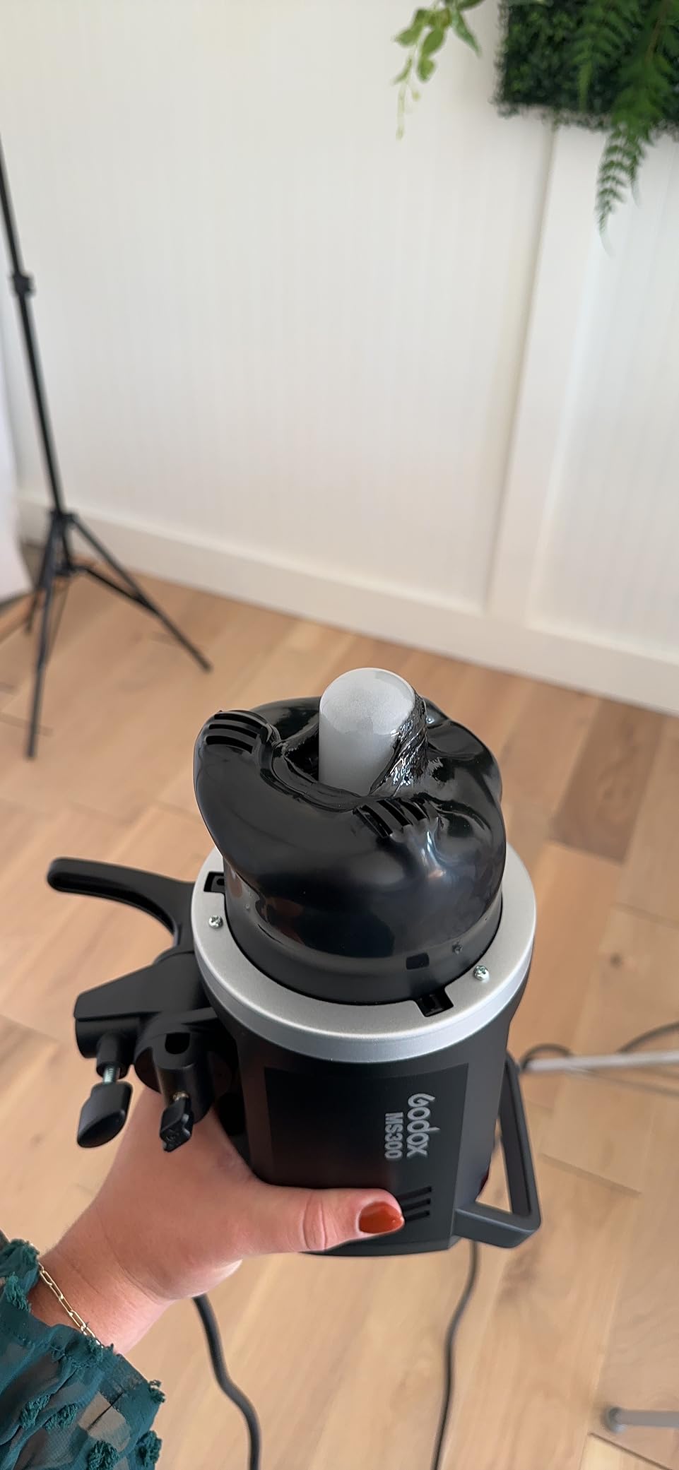Godox MS300 Compact Studio Flash 300W 2.4G Wireless Monolight with 150W Modeling Lamp,Outstanding Power Output Stability,Anti-Preflash,Bowens Mount,5600±200K CCT,0.1~1.8S Recycle Time | ,5600±200K CCT, 0.1~1.8S Recycle Time with LED Modeling Lamp for Studio, Portrait customer photo 2