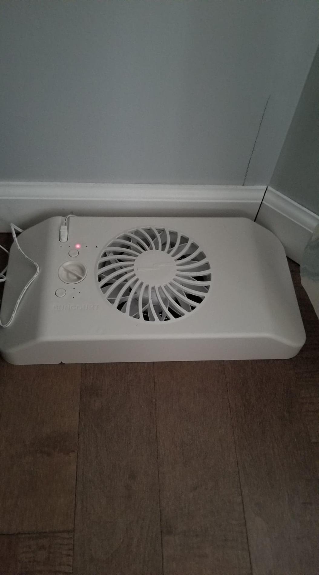 Suncourt Register Booster Fan for Floor Vents, Quiet Vent Fan (HC600) customer photo 1