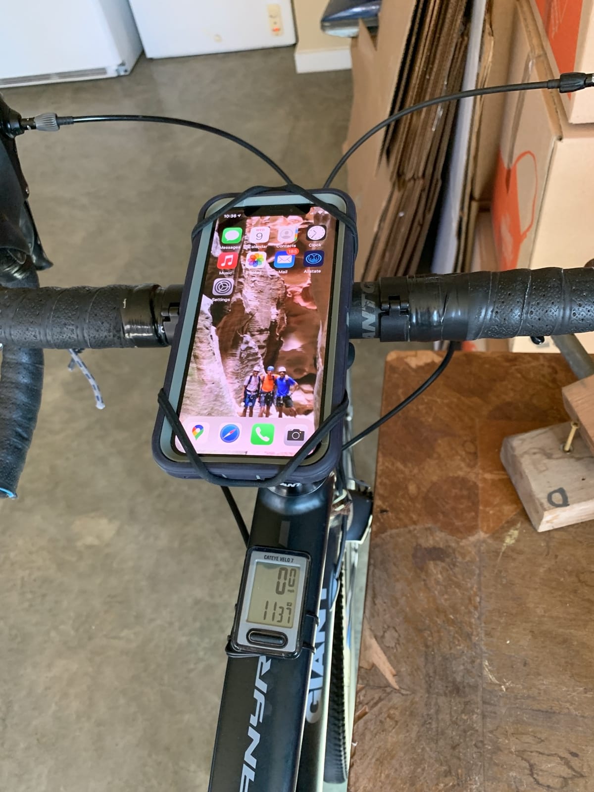 Bone Bike Tie Pro 4, Universal Bike Phone Stem Mount for 4.7
