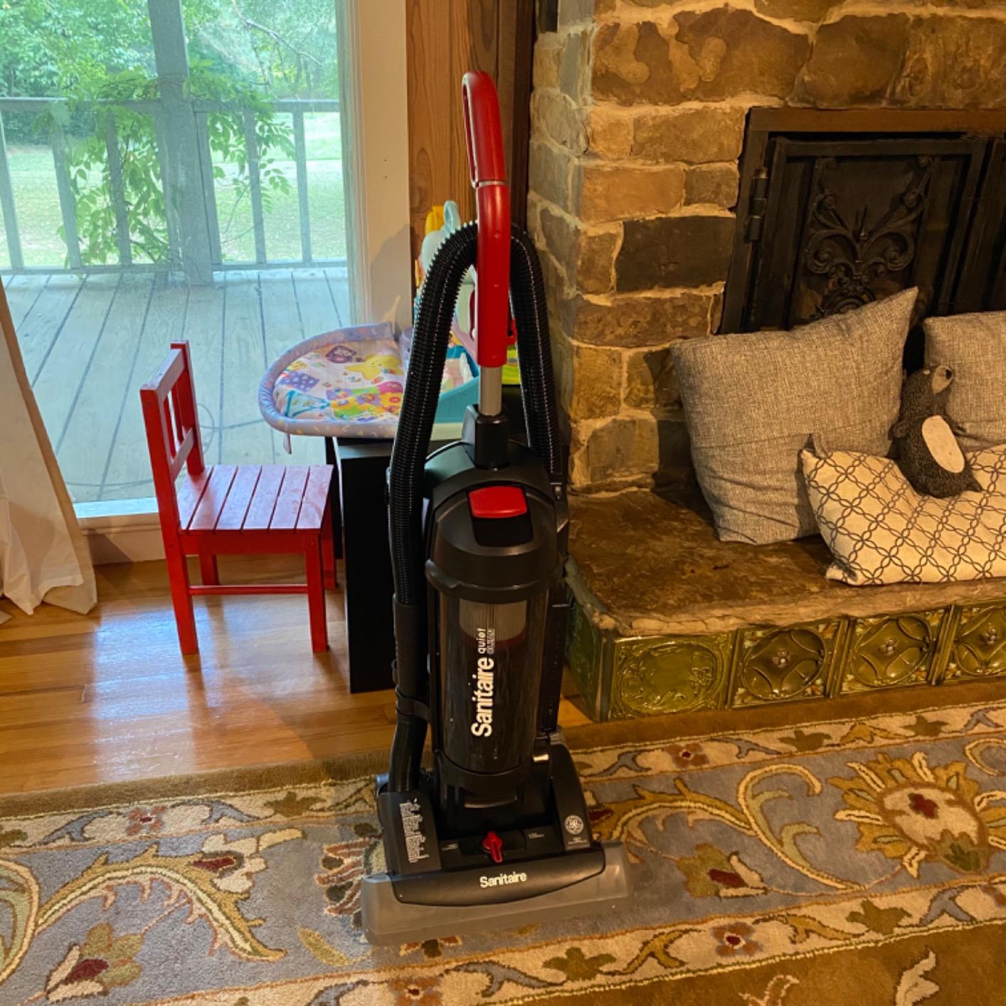 Sanitaire Force Upright Commercial Vacuum SC5845D,Black customer photo 2