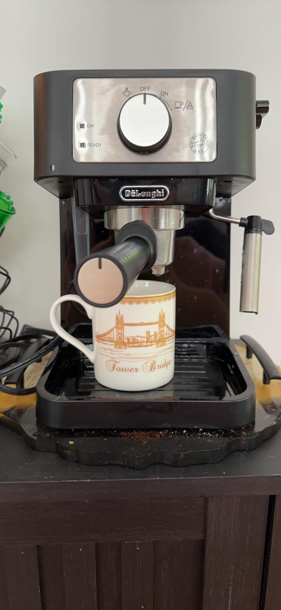 De'Longhi Stilosa Compact Manual Espresso Machine, Manual Milk Frother customer photo 2