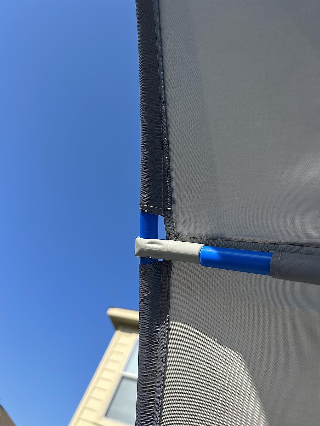 INTEX Waterproof Pool Canopy Cover for 9ft Rectangular Pools, Grey customer photo 2