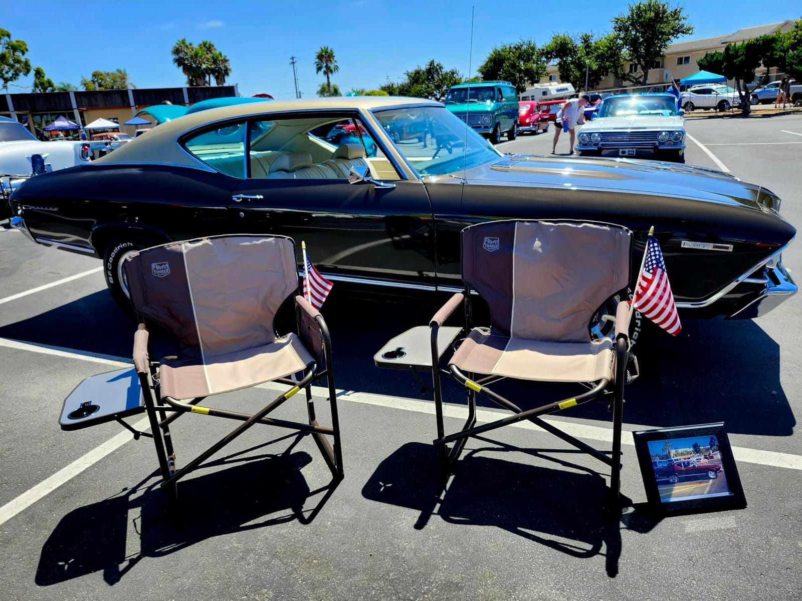 TIMBER RIDGE Aluminum Oversized Camping Chair, Support 400lbs customer photo 1