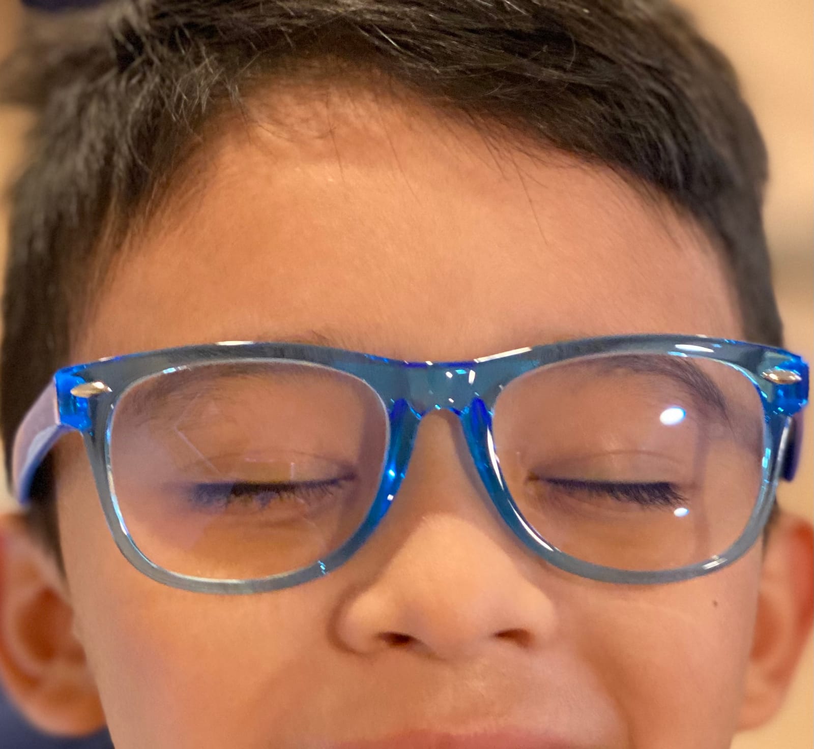 DYLB Kids Blue Light Blocking Glasses 2 Pack for Girls Boys Age 3-10 customer photo 2