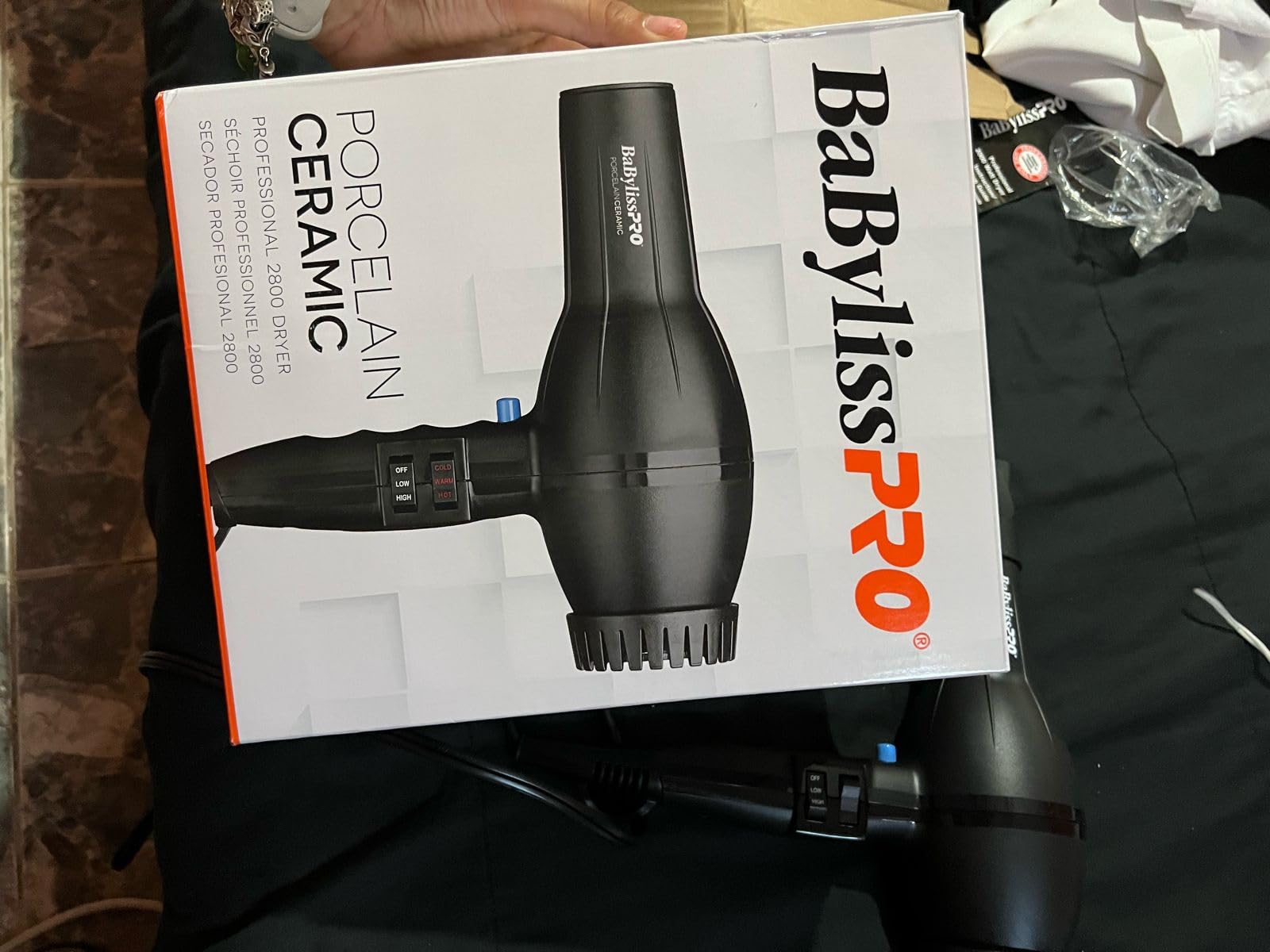 BaBylissPRO Porcelain Ceramic 2800 Dryer customer photo 2
