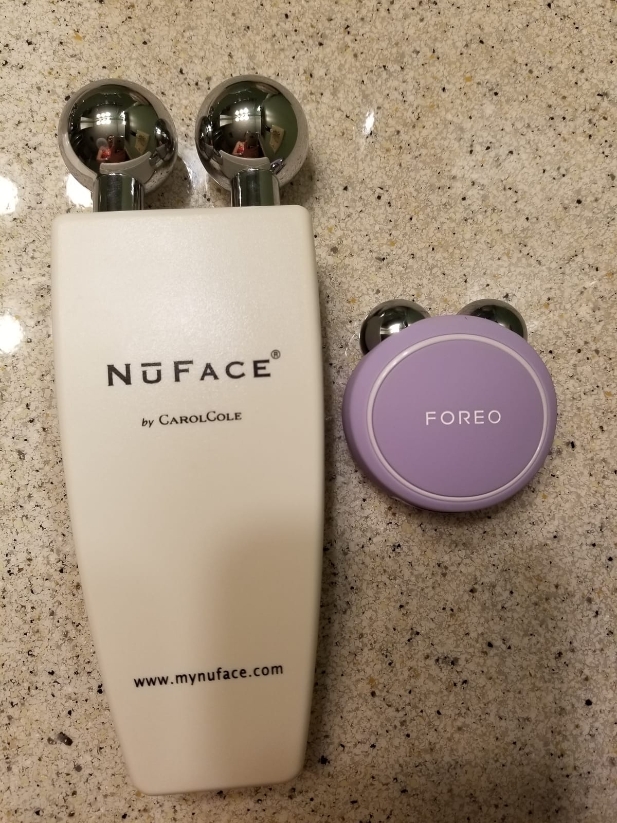 FOREO BEAR mini Microcurrent Facial Device - Instant Face Lift - Lavender customer photo 2
