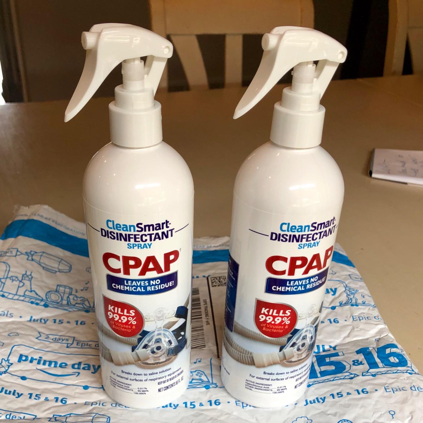 CleanSmart CPAP Disinfectant Spray, TSA Travel Size, 2 oz (3 pack) customer photo 1