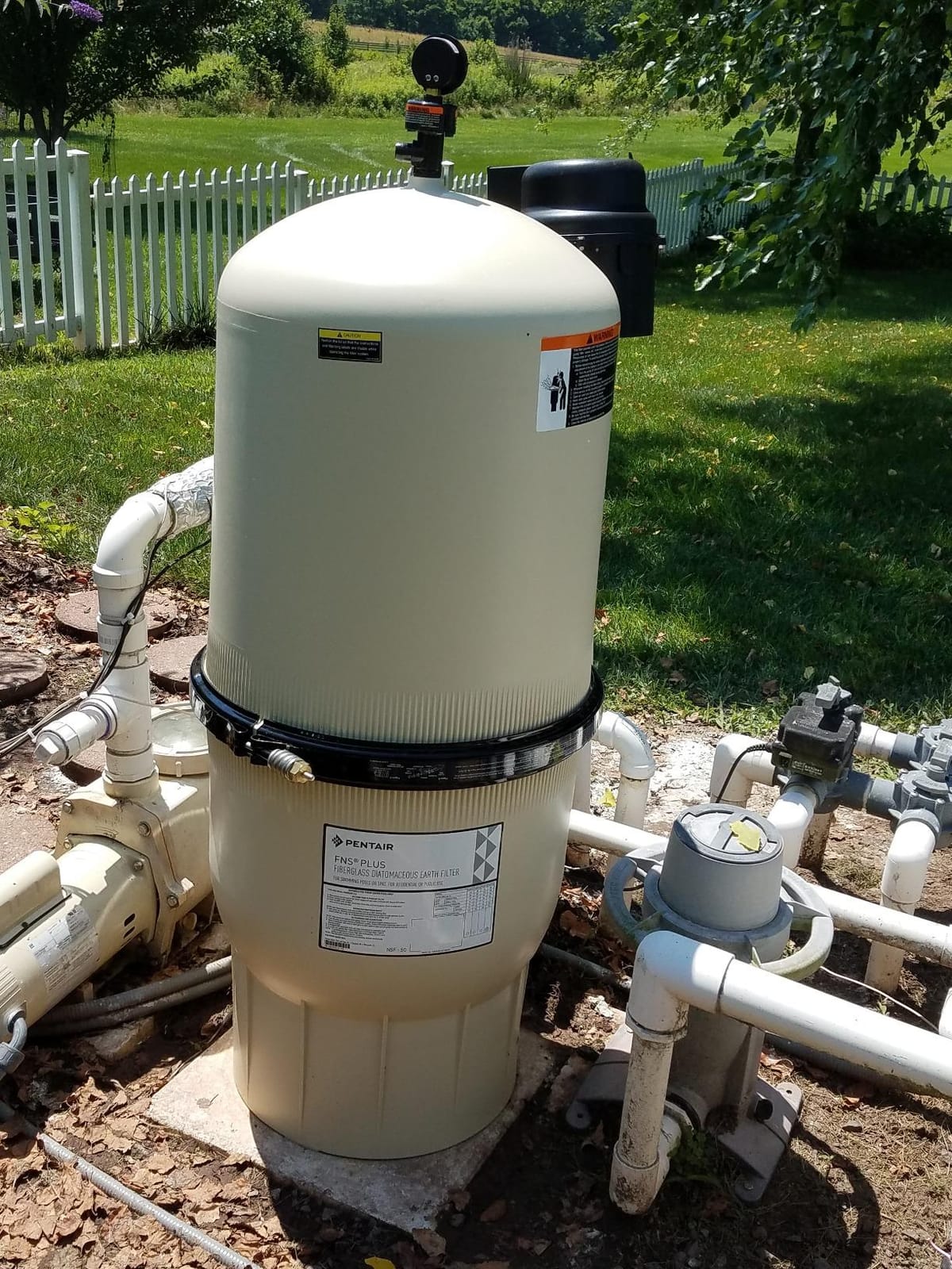 EC-180009-60 Sq. Ft. DE Pool Filter - Limited Warranty - Pentair customer photo 1