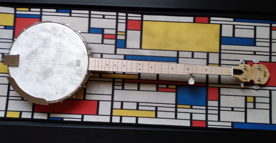 AKLOT 5 String Banjos Full Size Open Back Banjo Adjustable Maple Body Remo Head with 2 Tuning Wrench, 4 Picks, Strings, Tuner, Strap Ruler, Cleaning Cloth, Gig Bag for New Beginner Professional customer photo 1