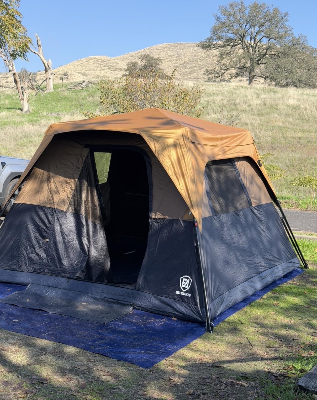 EVER ADVANCED 6 Person Camping Tent, Blackout Instant Cabin Tent for Family customer photo 1