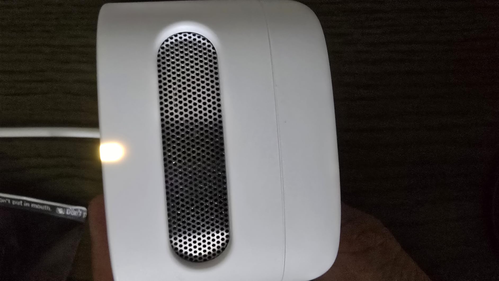 Amazon Smart Air Quality Monitor, Detects temperature, humidity, carbon monoxide, PM2.5 and VOCs, Get notifications when air quality drops, Works with Alexa customer photo 1