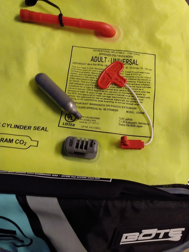 BOTE Inflatable Belt PFD | USCG Approved SUP & Fishing Life Vest customer photo 1