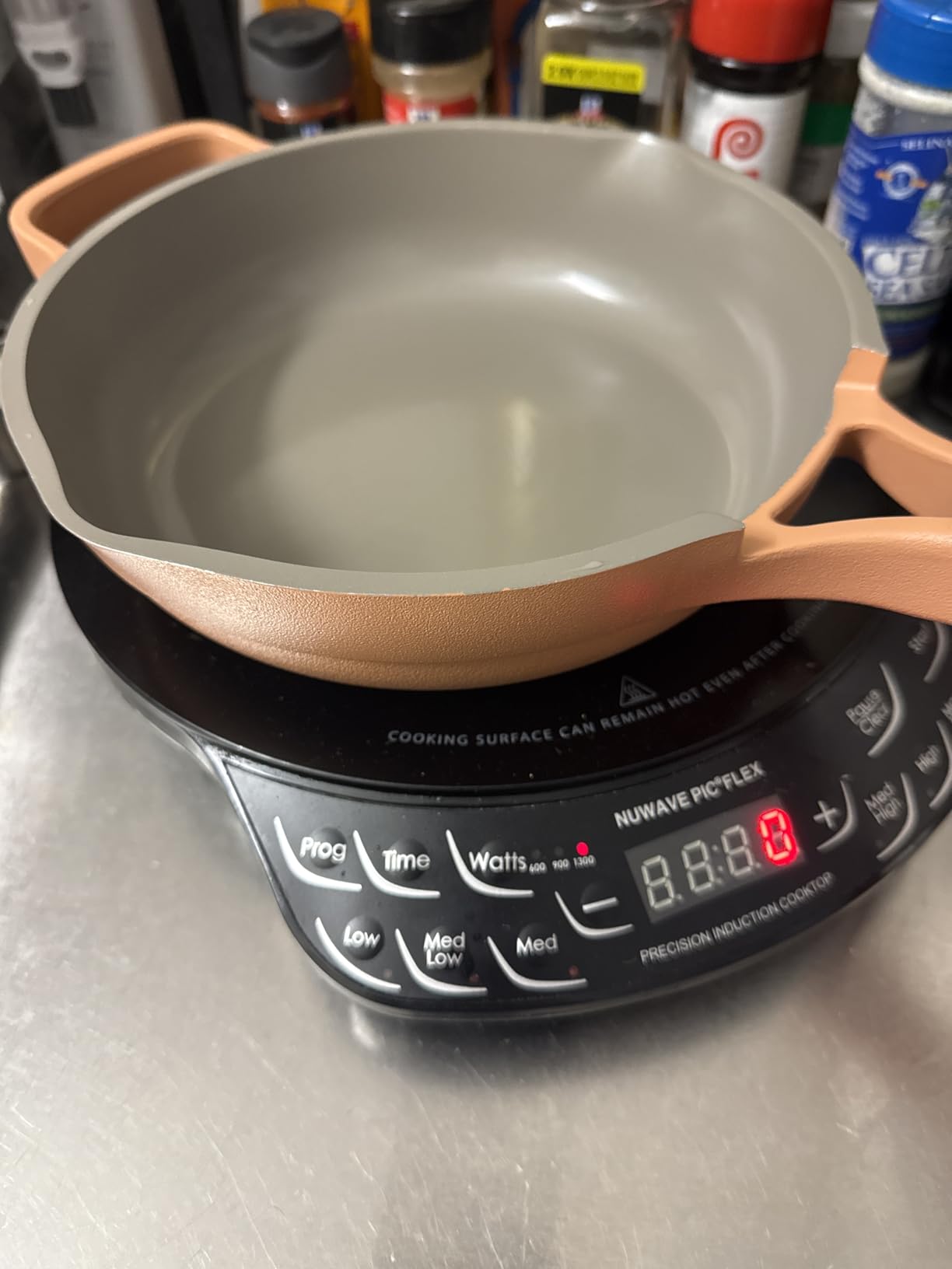 Nuwave Flex Precision Induction Cooktop, 6.5” Heating Coil, Black customer photo 2