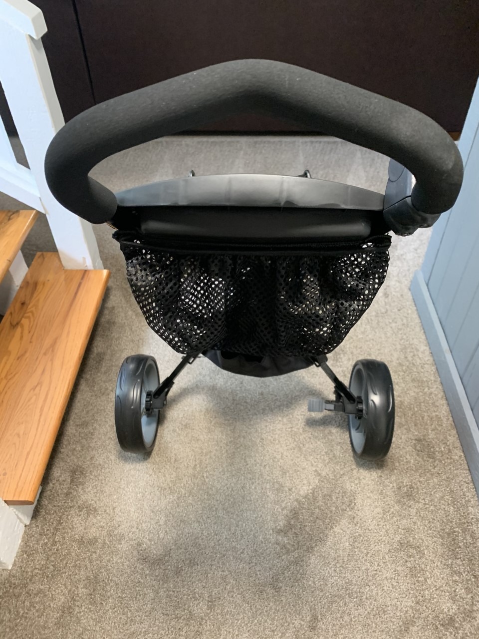 KVV Foldable Lightweight 3 Wheel Golf Cart with Stylish Scorecard Holder, Storage Bag-Easy to Open and Close customer photo 2