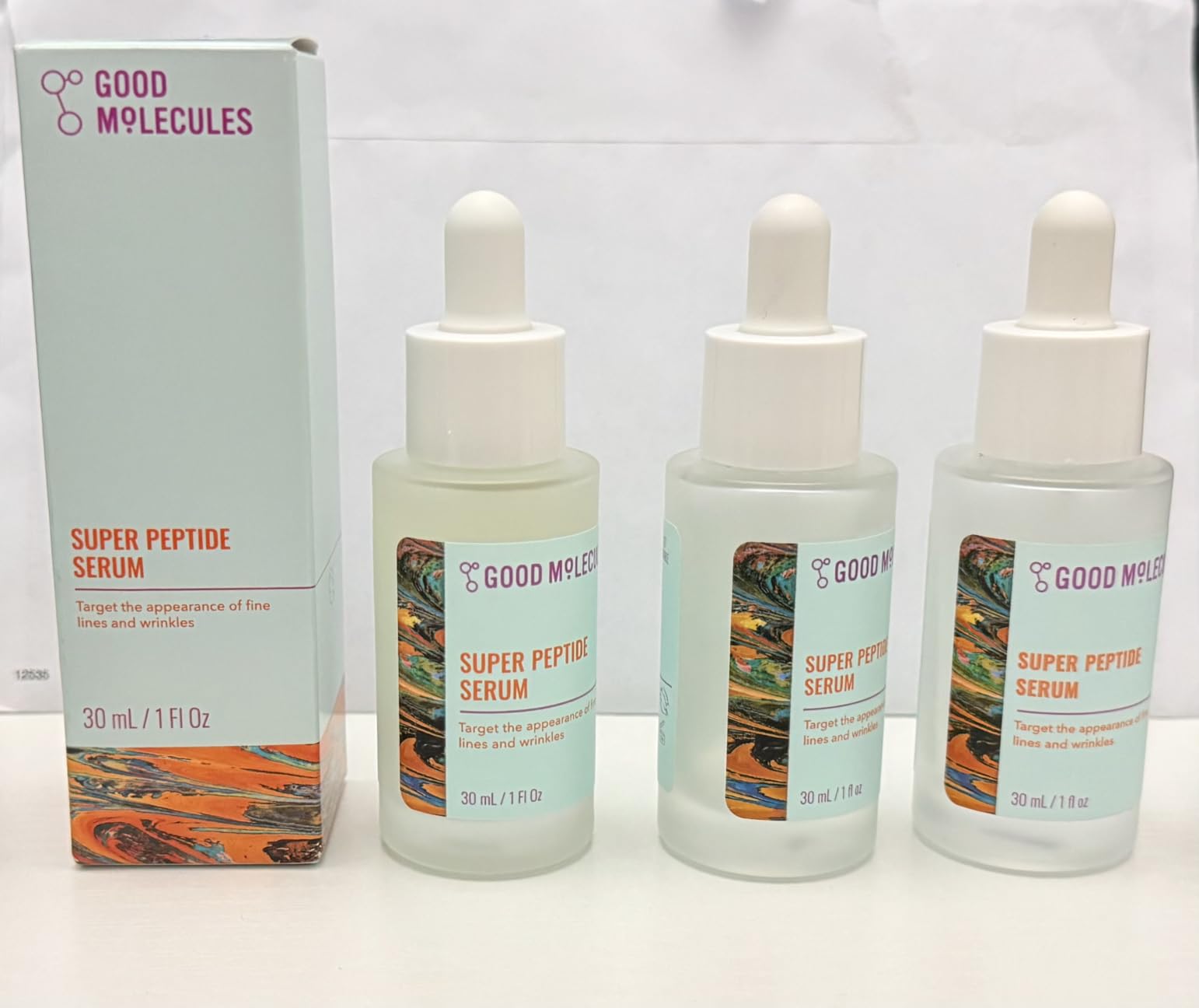 Good Molecules Super Peptide Serum - Anti-aging Facial Serum with Peptides and Copper Tripeptides to Plump and Firm - Water-Based Skincare for Face customer photo 2