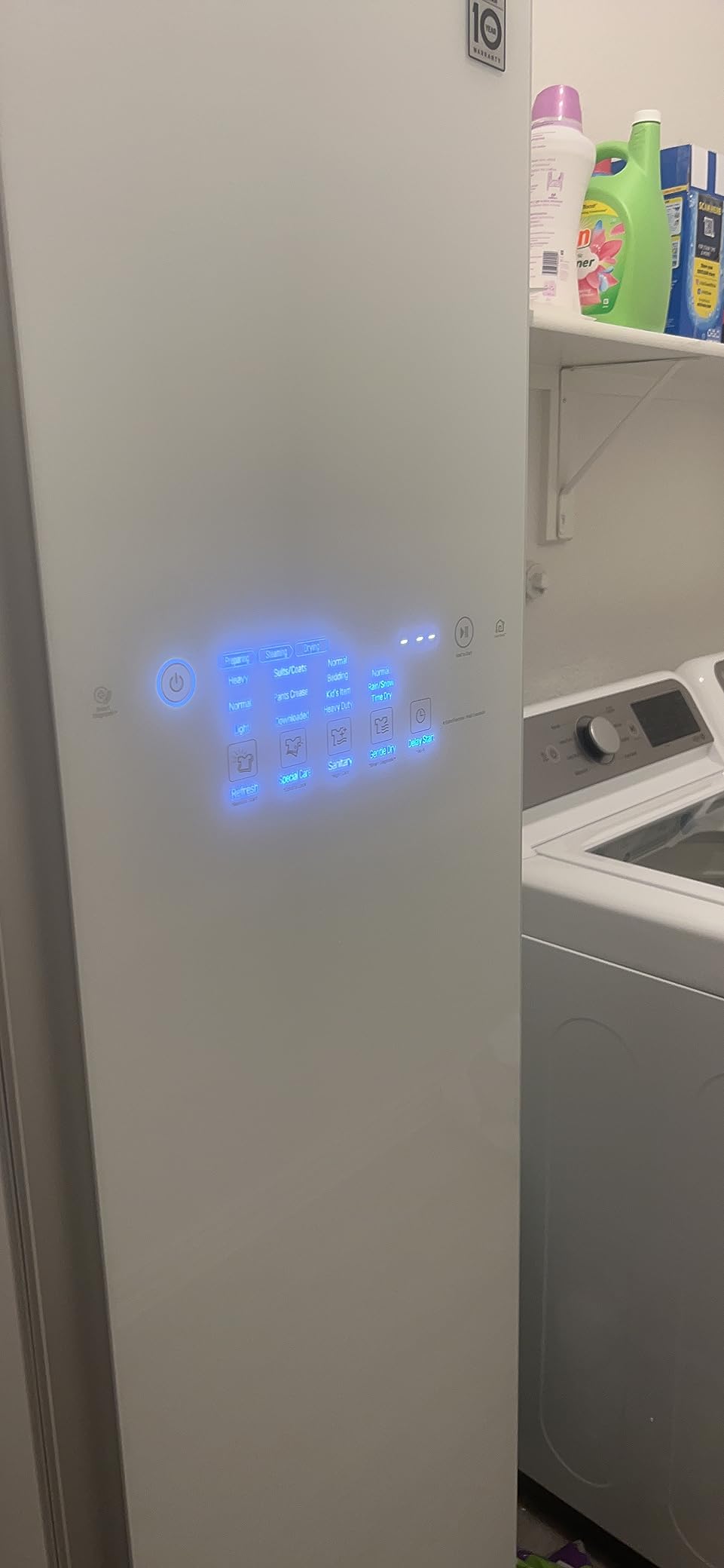 LG Styler Steam Closet with TrueSteam Technology & Moving Hangers (S3MFBN) customer photo 1