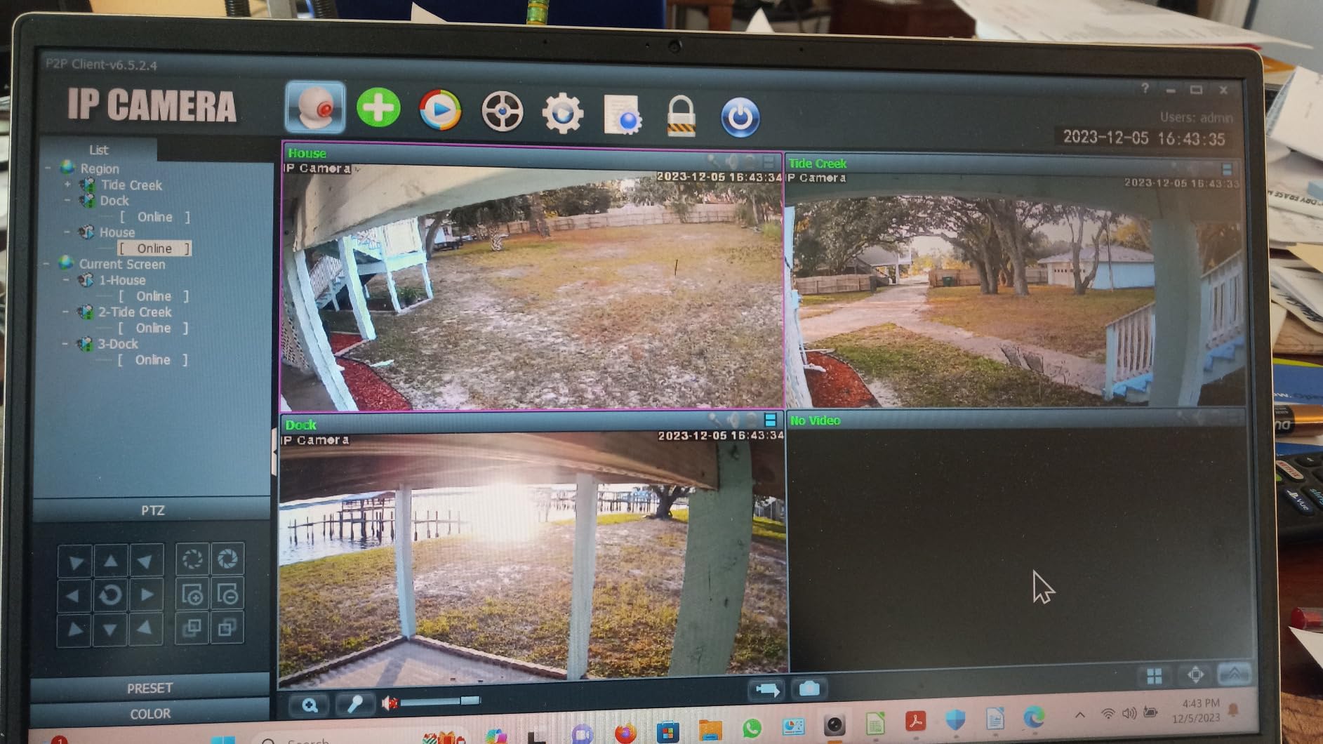 Outdoor PTZ WiFi IP Security Camera 1080P Home Surveillance Camera Pan/Tilt Two-Way Audio Motion Detection Color Night Vision Auto Tracking CamHiPro APP AT-200DW customer photo 1