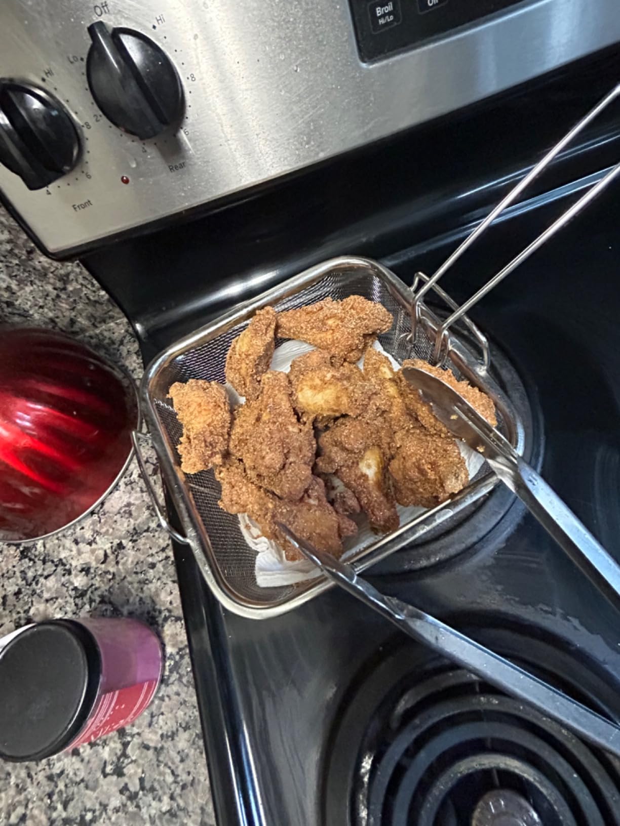 Commercial Deep Fryer, 3400W Electric Deep Fryers with 2x6.35QT Baskets customer photo 1
