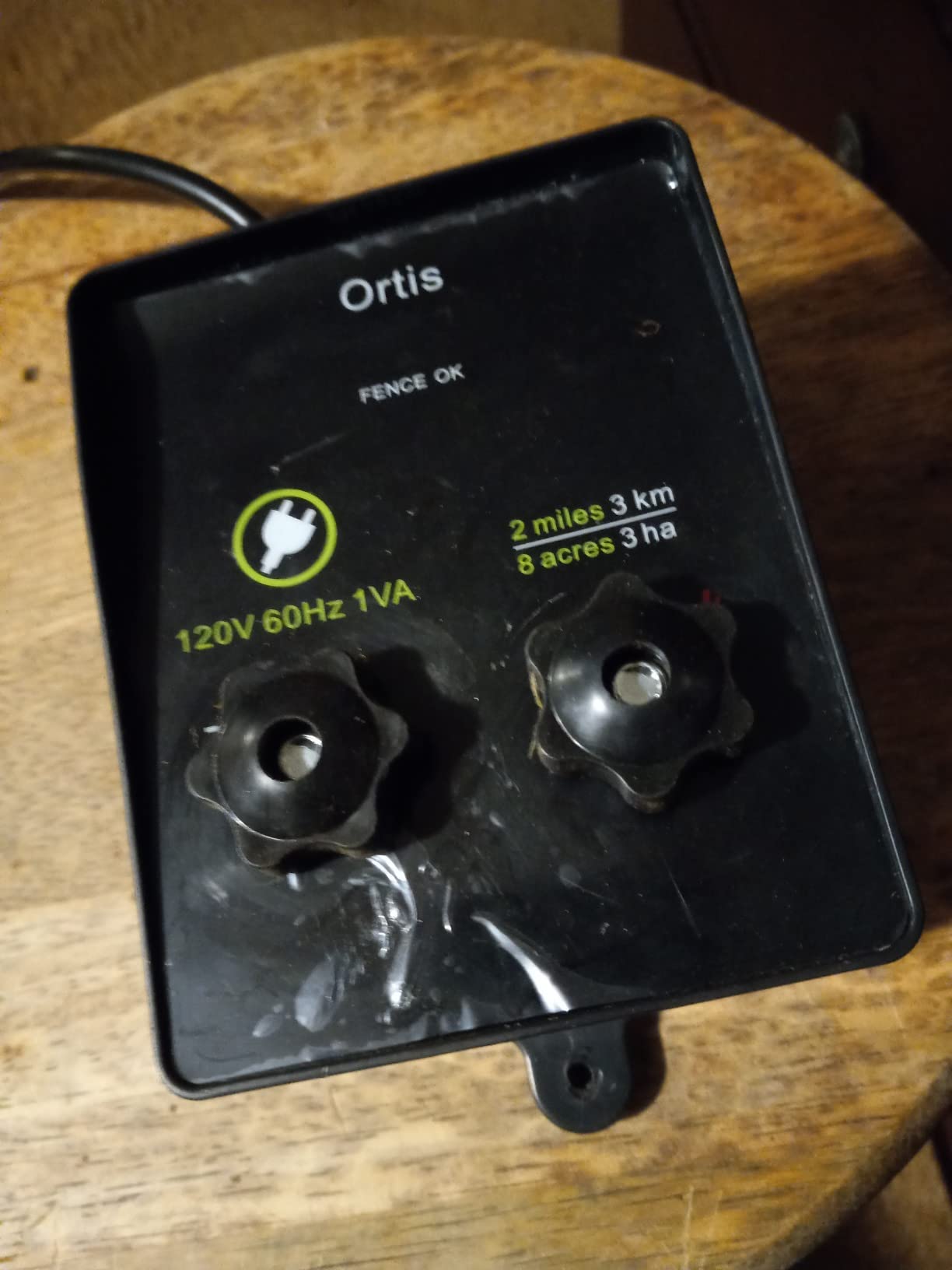 Electric Fence Energizer, Ortis 2-Mile/ 8 Acres Electric Fence Controller for Dogs, Livestock, Squirrels, Used for Gardens, Chicken Coops, 0.1 Joule customer photo 2