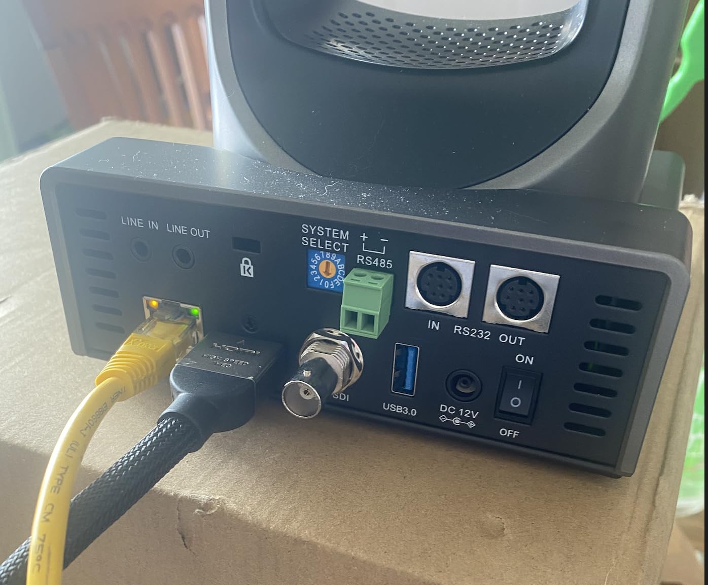 Prisual 5th Gen AI Auto Tracking PTZ Camera, 20X Optical Zoom, Broadcast Ready, PoE, 3G-SDI, HDMI, USB 3.0, LAN, Free NDI Upgrade for Church Worship, Education, Live Streaming customer photo 2