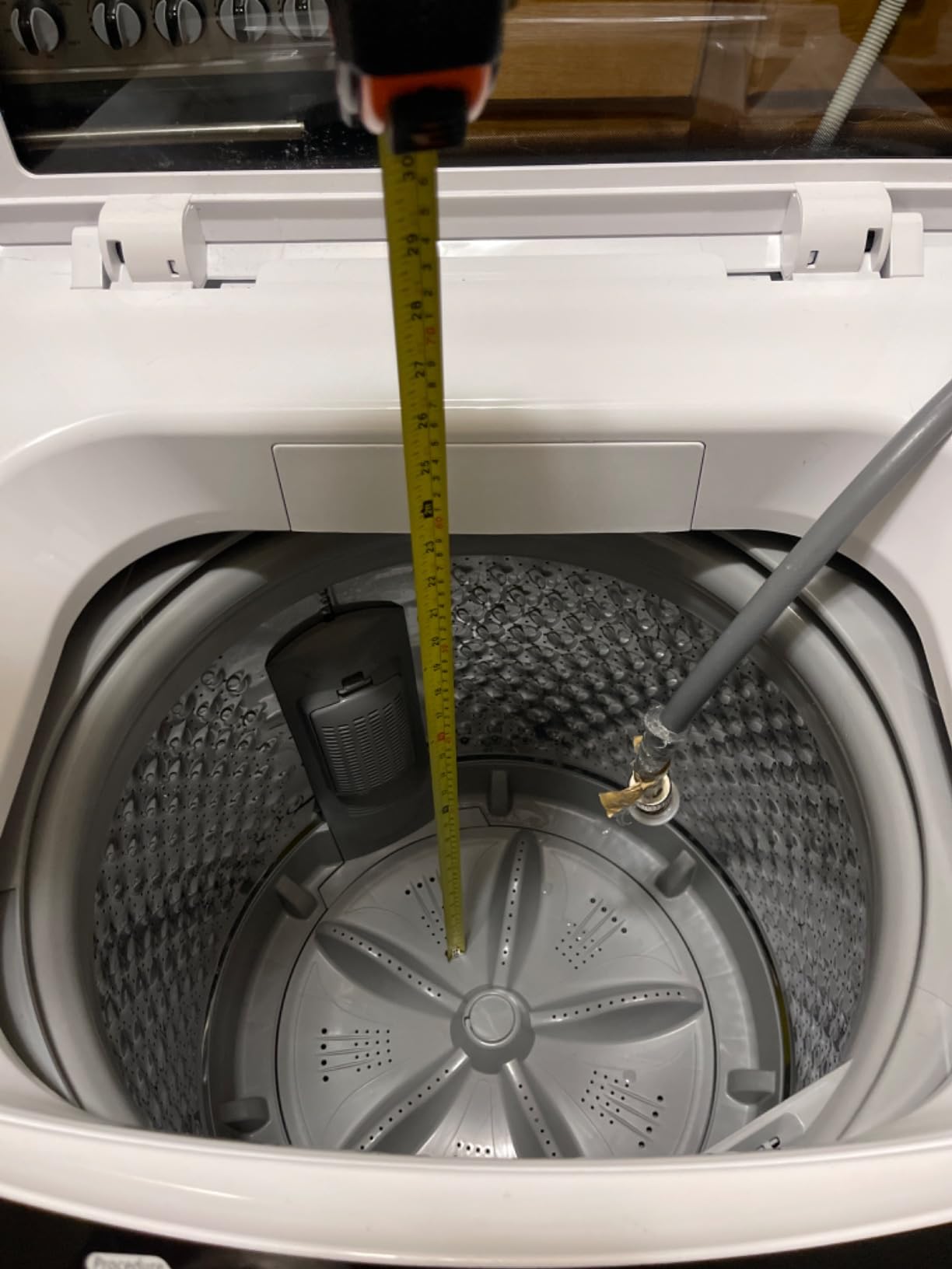 BLACK+DECKER 3.0 Cu. Ft. Portable Washer, 26.5 lb. Capacity, BPW30MW, White | 26.5 lb. Capacity Washing Machine, 6 Cycles, Quick Connect Sink Adapter and Drain Hose Included, Transparent Lid customer photo 2