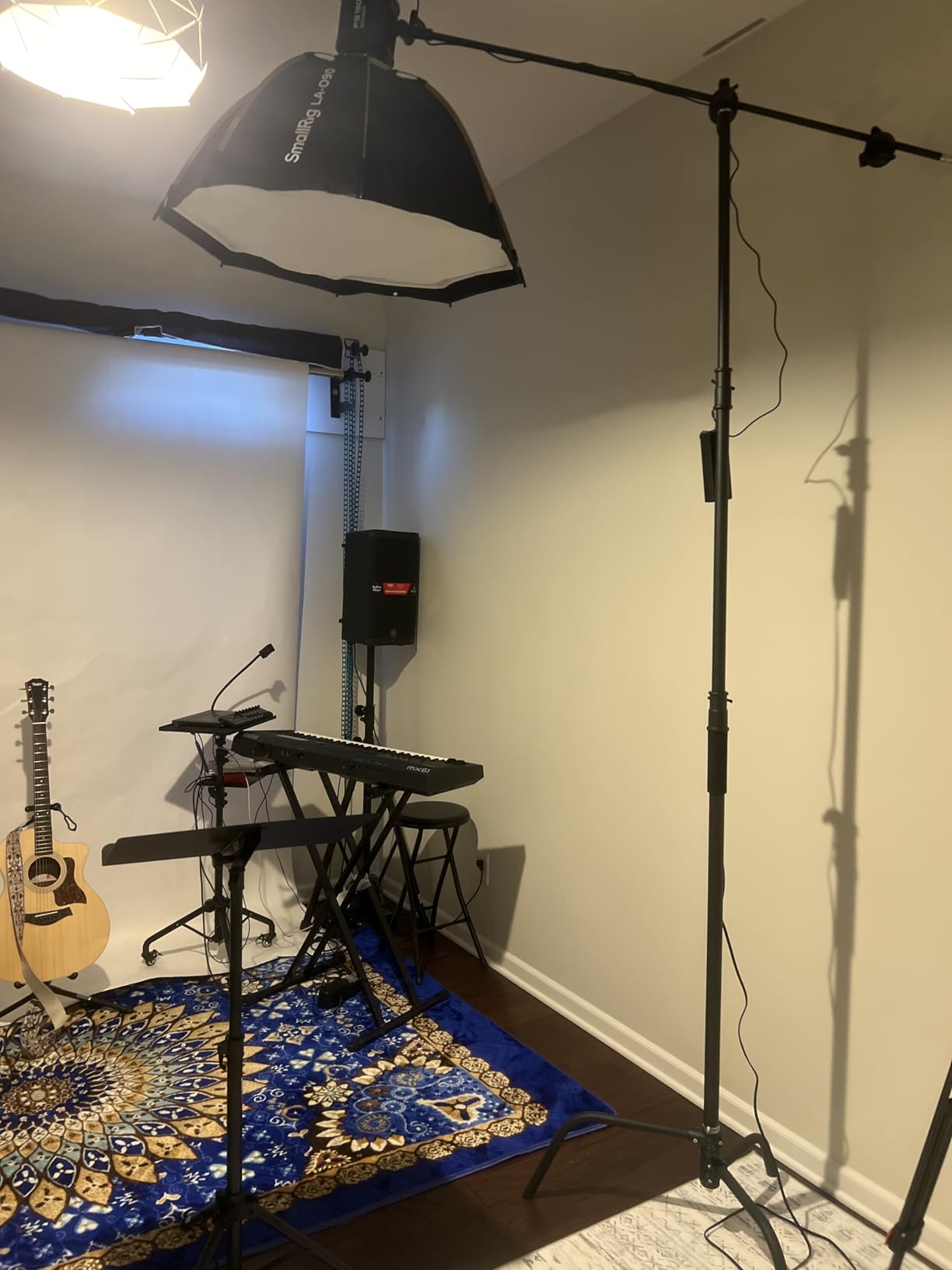 Heavy Duty C Stand 10.8ft/330cm with Boom Arm 100% Stainless Steel | Photography C-Stand with Carry Bag Sandbag 3*Clip 2*Grip Head for Photography Studio Video Monolight Softbox Shooting customer photo 1