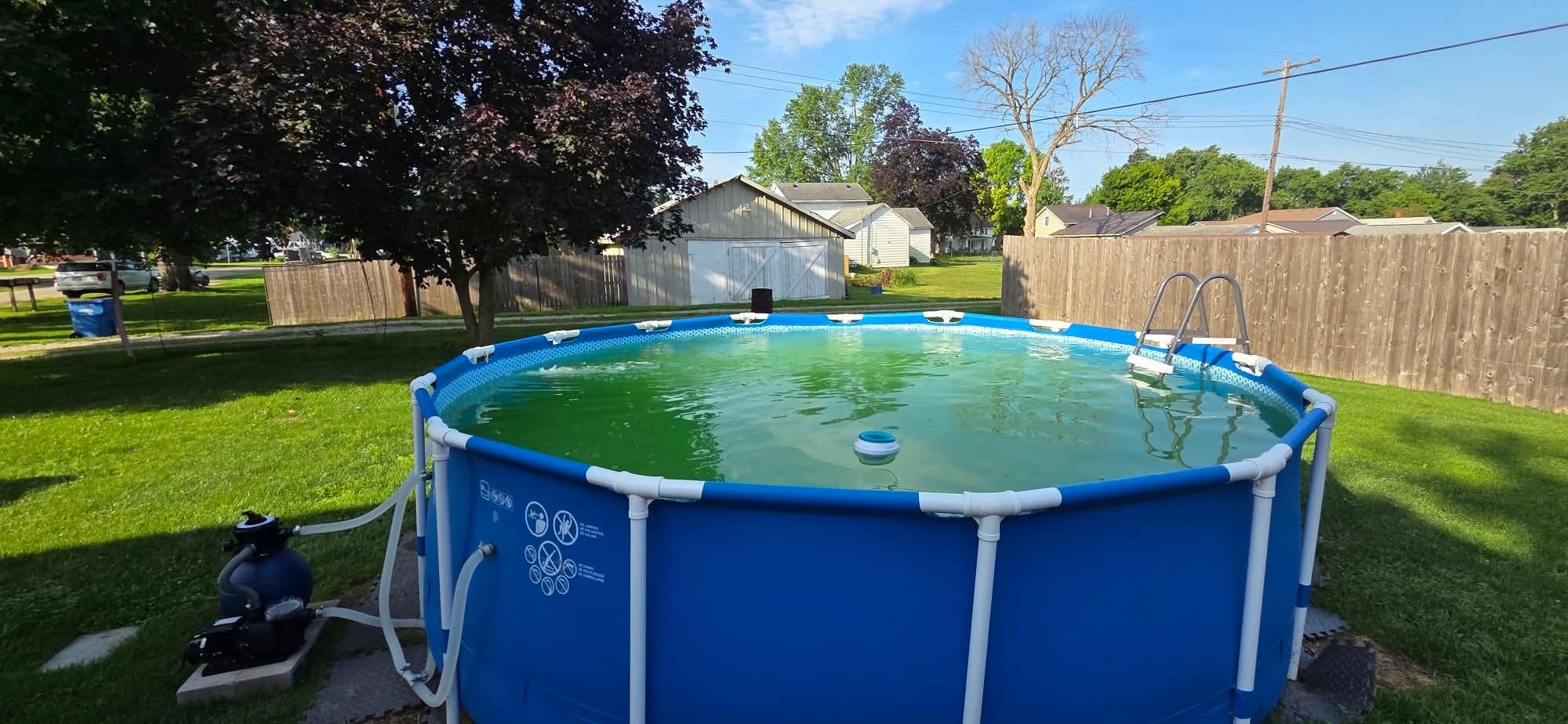 Swimline HYDROTOOLS Sure-Flo Cartridge Pool Filter Tank & Element ONLY for Above Ground Pools | 50 SQ FT | for Pools Up to 15600 Gallons | Energy Efficient | Non-Corrosive Materials customer photo 2