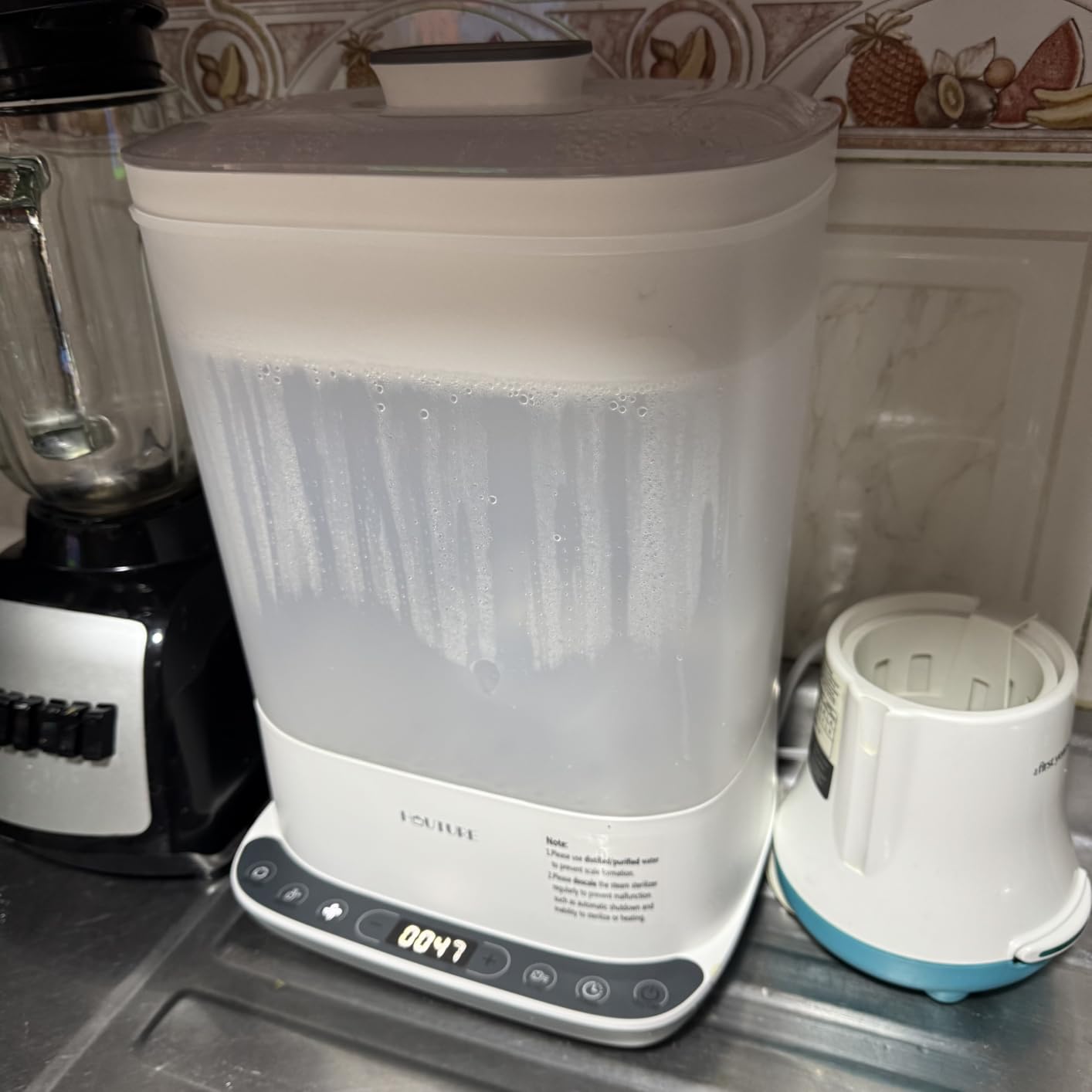 HAUTURE 6-in-1 Baby Bottle Sterilizer and Dryer, Large Capacity customer photo 1