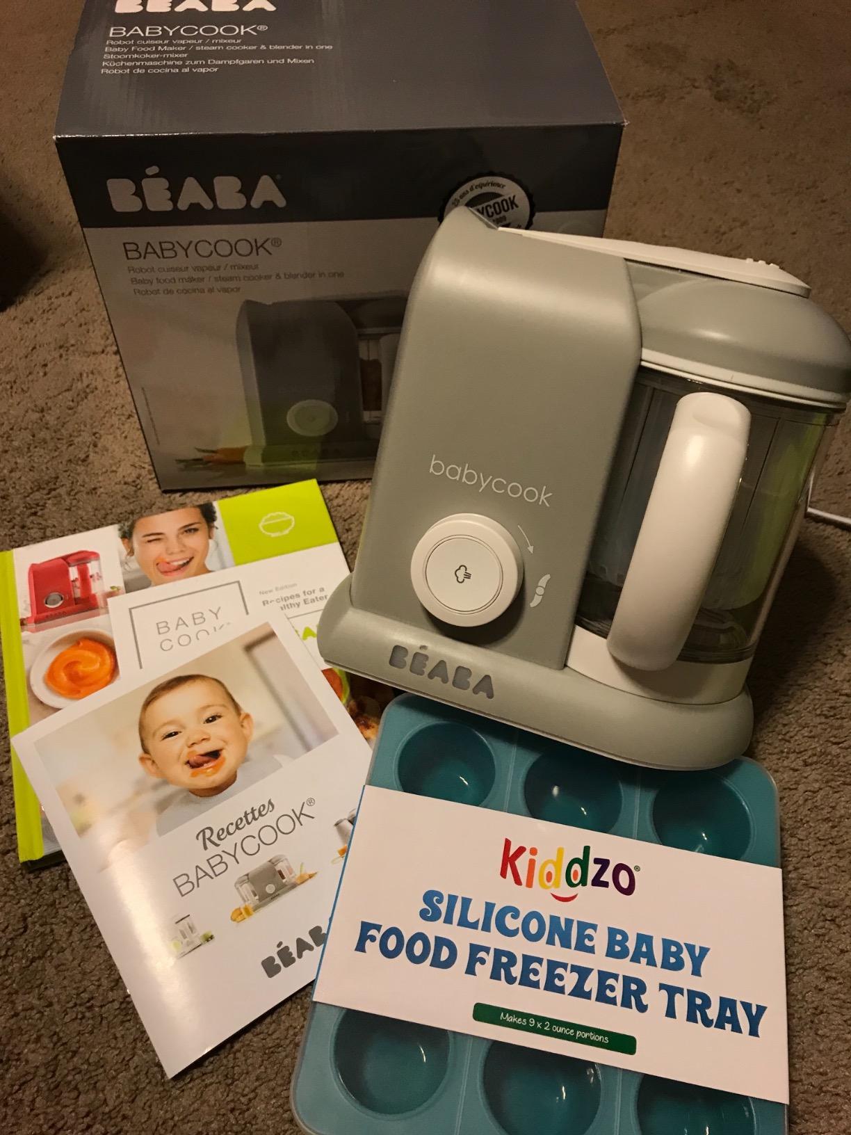 BEABA Babycook Solo 4 in 1 Baby Food Maker, Puree Steamer and Blender for Purees, Grinder with Auto Steam Cooking, Lrg Capacity 4.5 Cups 27 Servings in 20 Mins, Eucalyptus customer photo 2