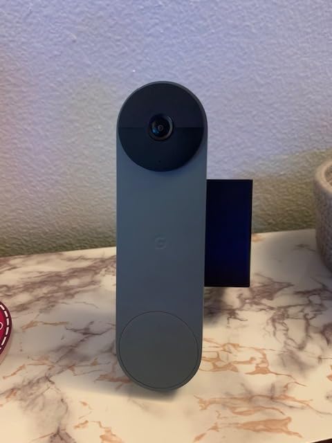 Google Nest Doorbell (Battery) - Snow customer photo 2
