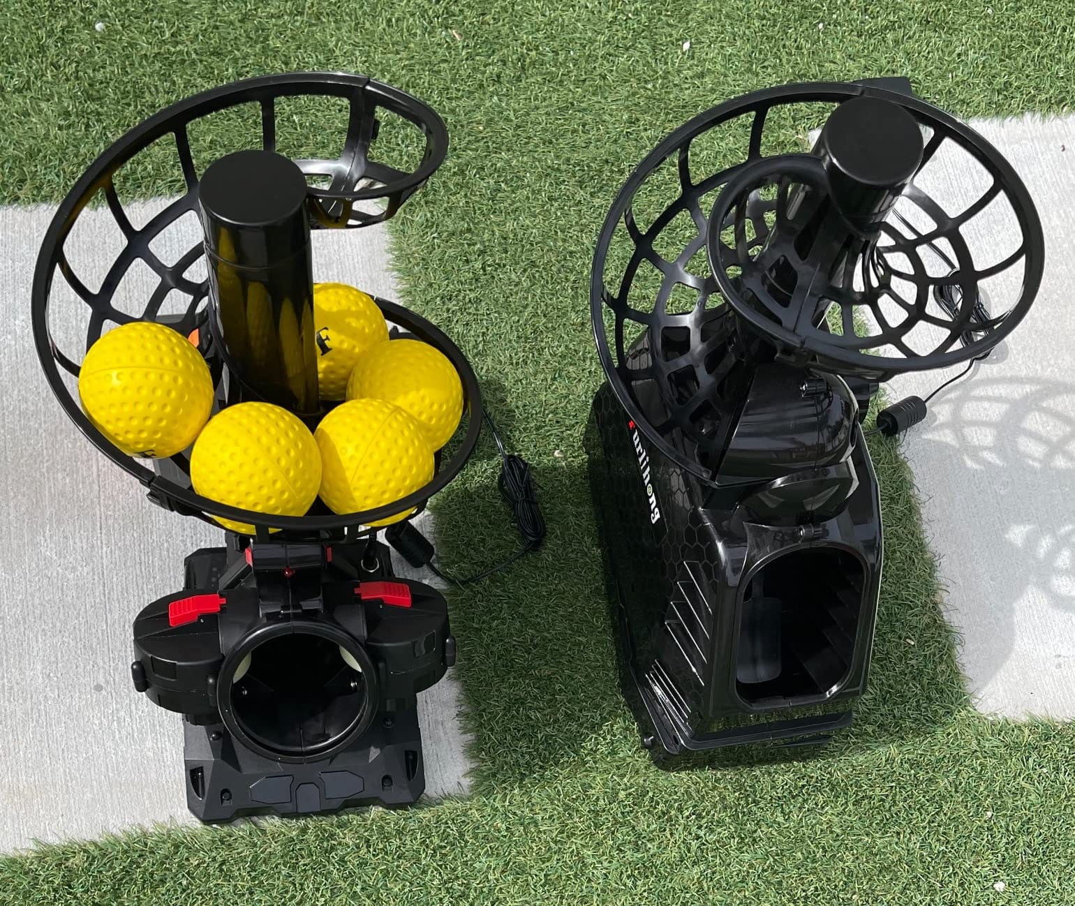 Furlihong 3801BH Upgraded Electronic Baseball Pitching Machine for Beginner customer photo 1