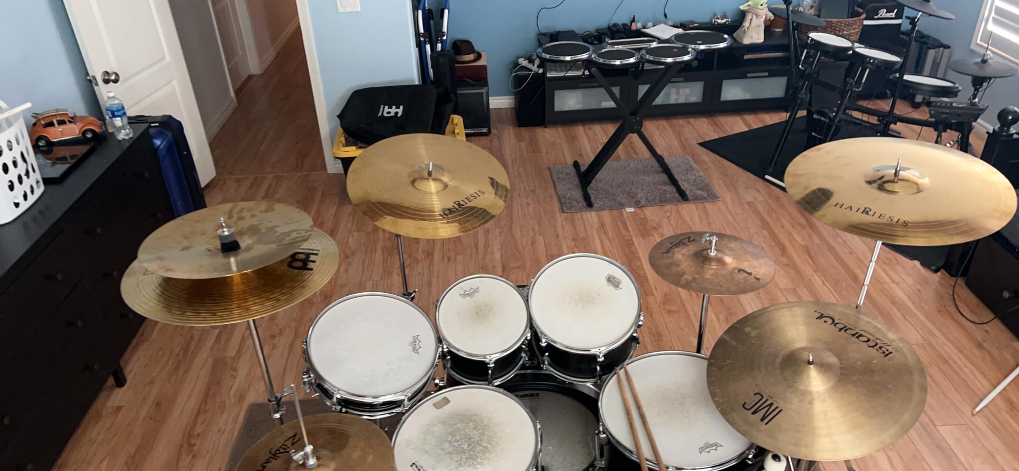 HAIRIESIS Cymbal Exquisite Alloy Cymbal Set 14