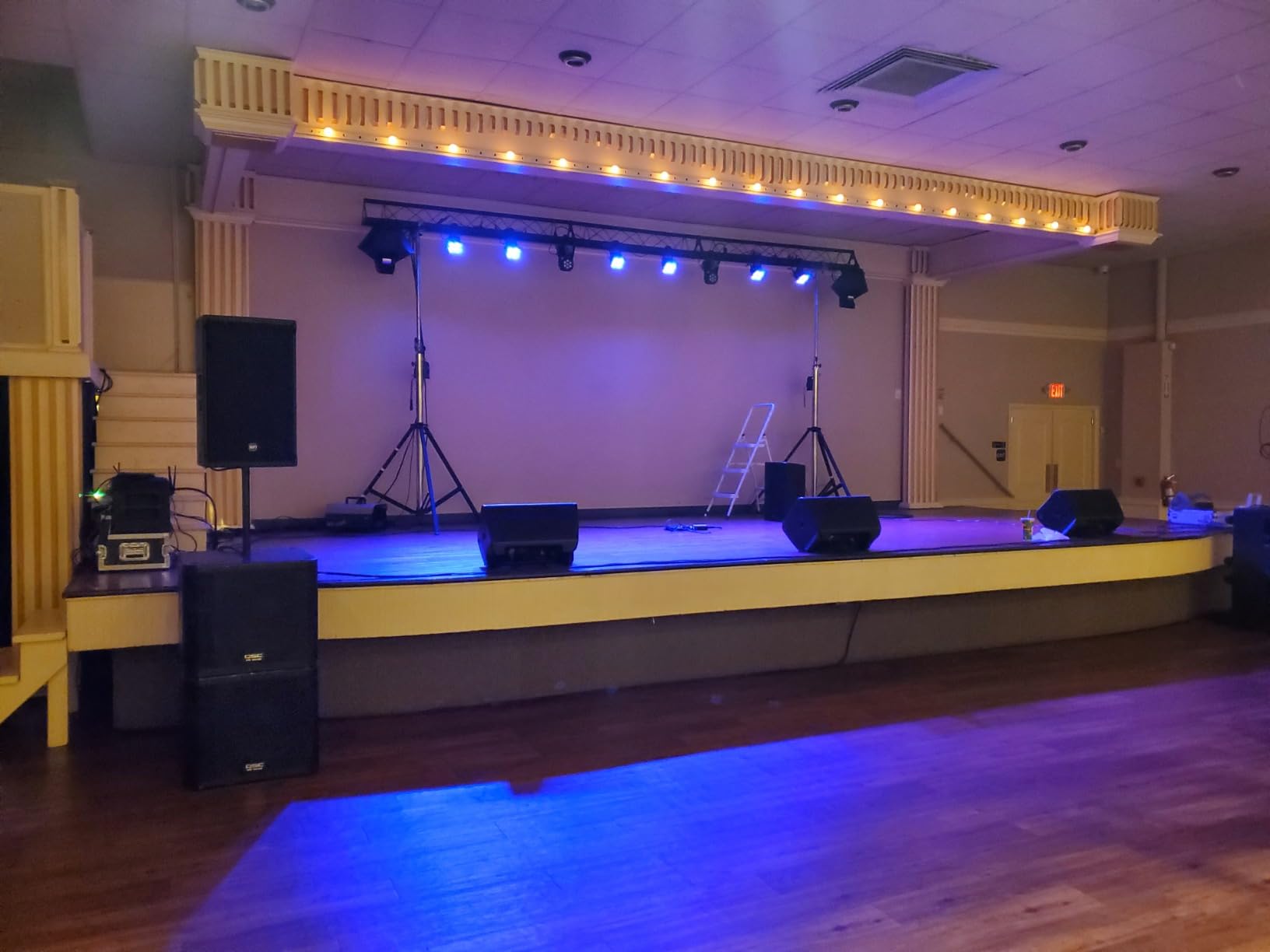 AQOOL Stage Par Lights, RGBW 4-in-1 LED Par Light Stage Lights DMX customer photo 2