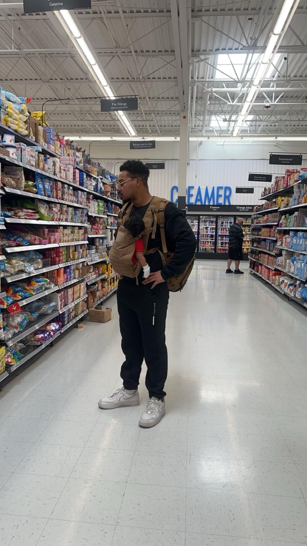 Toddler & Baby Carrier for Men – Dad Carrier for Infants & Toddlers | WOLF TACTICAL customer photo 2