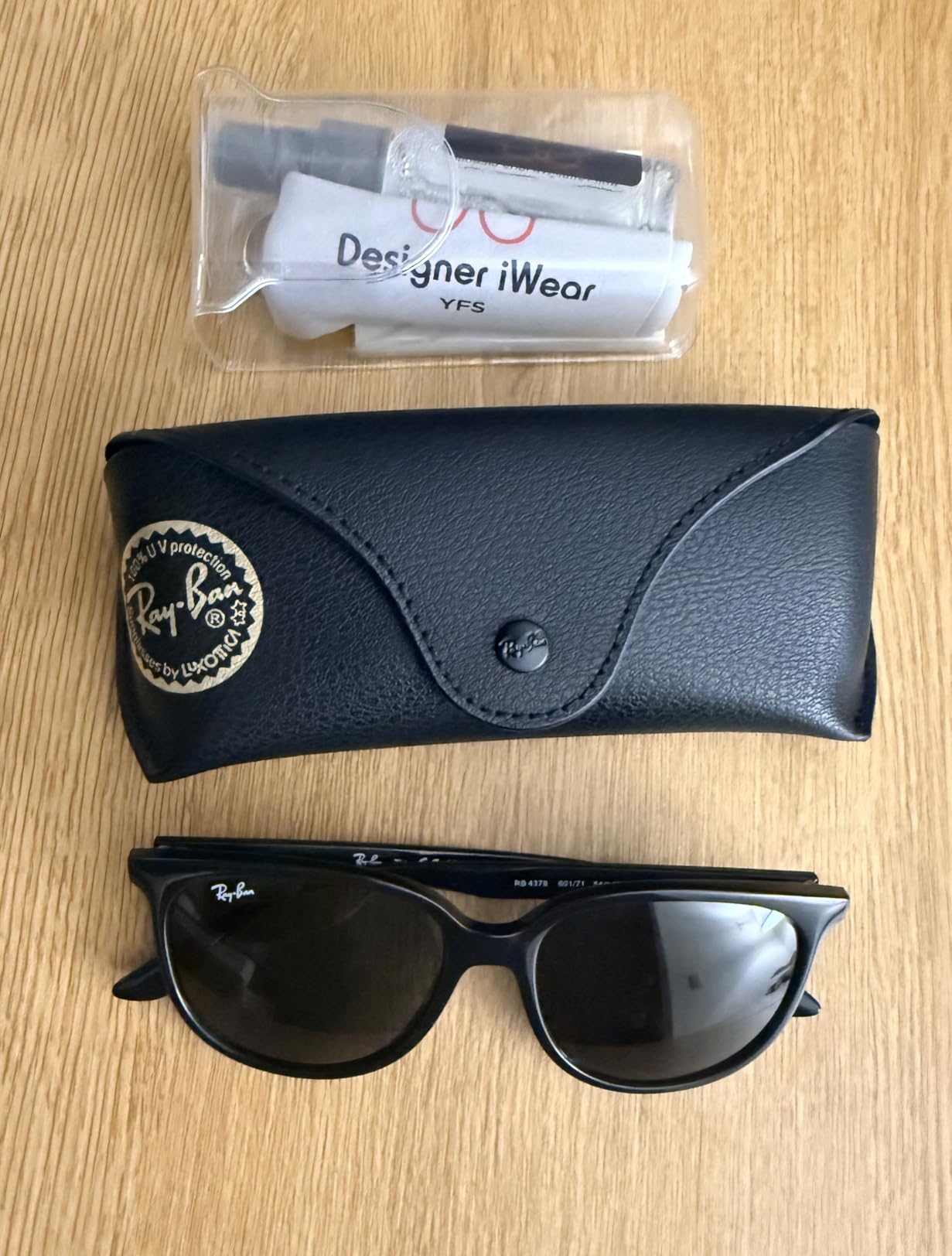 Ray-Ban Womens Rb4378 Round Sunglasses customer photo 2