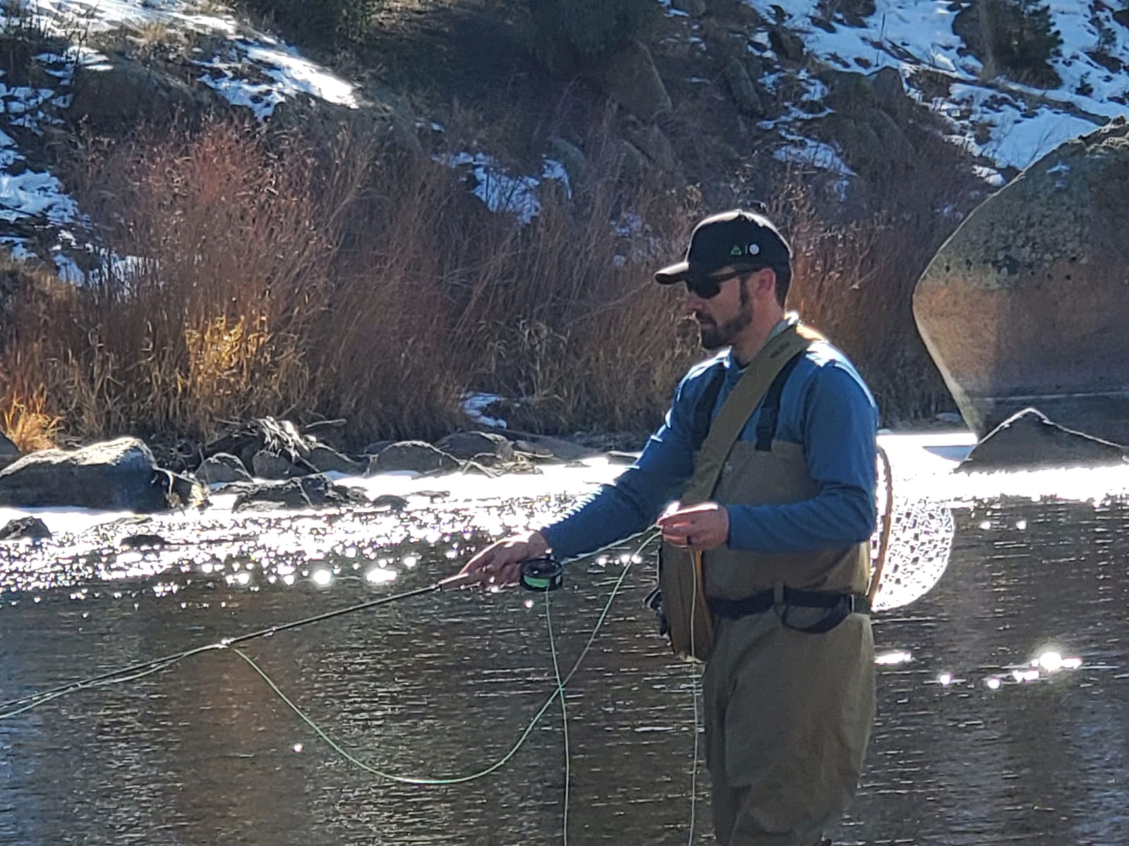 Orvis Encounter Fly Rod Outfit - 4Pc Fishing Rod and Reel Combo | Smooth Performance, Complete with Reel, Line, Backing, & Leader for Young Anglers, Pre-Balanced Ready-to-Fish Setup customer photo 2