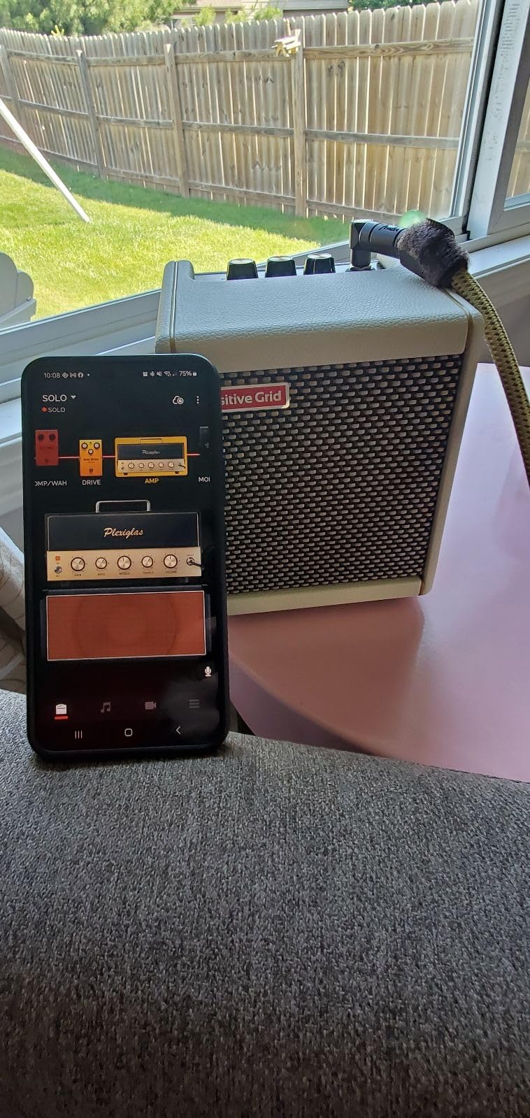 Positive Grid Spark MINI 10W Portable Smart Guitar Amp & Speaker (Black) customer photo 2