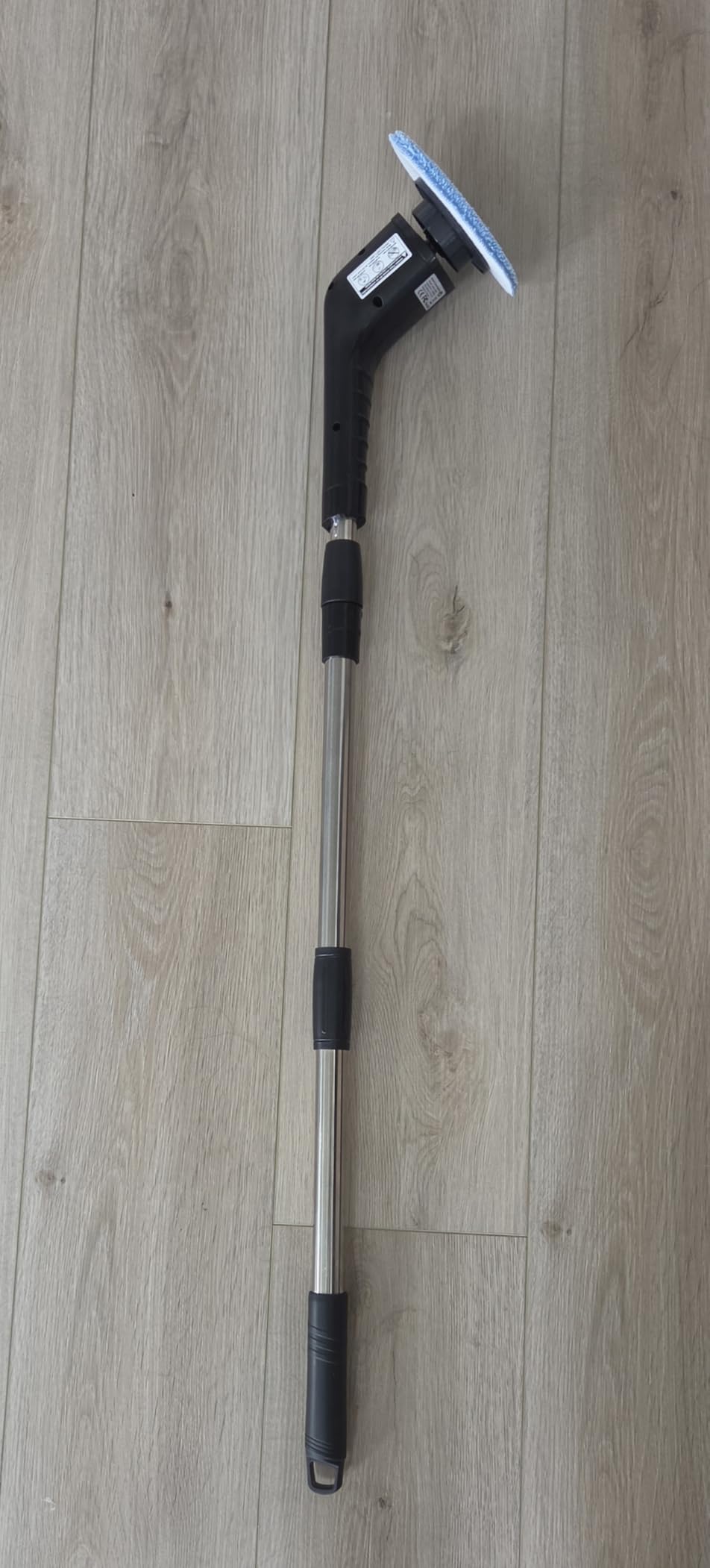 Leebein Electric Spin Scrubber, Cordless Powerful Scrub Brush for Cleaning Bathroom, Kitchen, Shower Tub and Floor Tile with Adjustable Extension Long Handle and 8 Replaceable Brush Heads(Rose) customer photo 1
