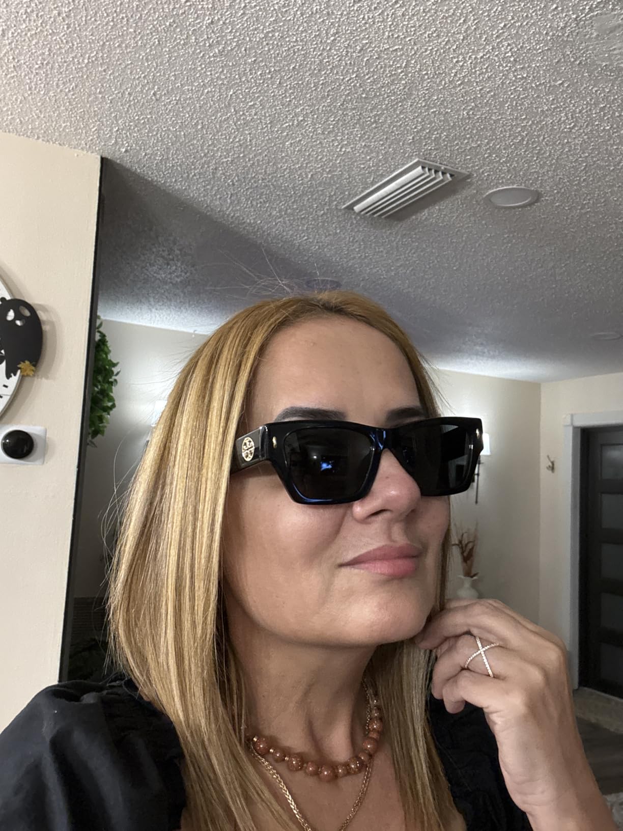 Tory Burch womens Ty7169u Universal Fit Rectangular Sunglasses customer photo 1