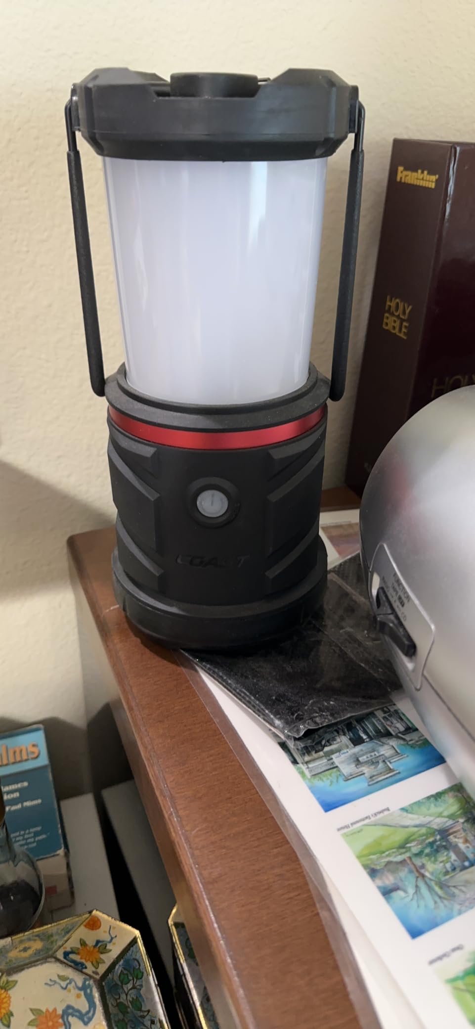 LED Camping Lantern, Battery Powered LED 1800LM, 4 Camping Lights Modes, Perfect Lantern Flashlight for Hurricane, Emergency Light, Storm, Power Outages, Survival Kits, Hiking, Fishing, Home and More customer photo 1