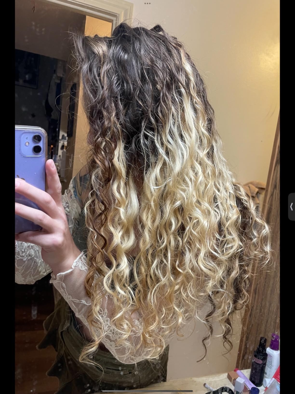 REVLON Volume Booster, Hair Dryer with Curl Enhancing Diffuser, White customer photo 2